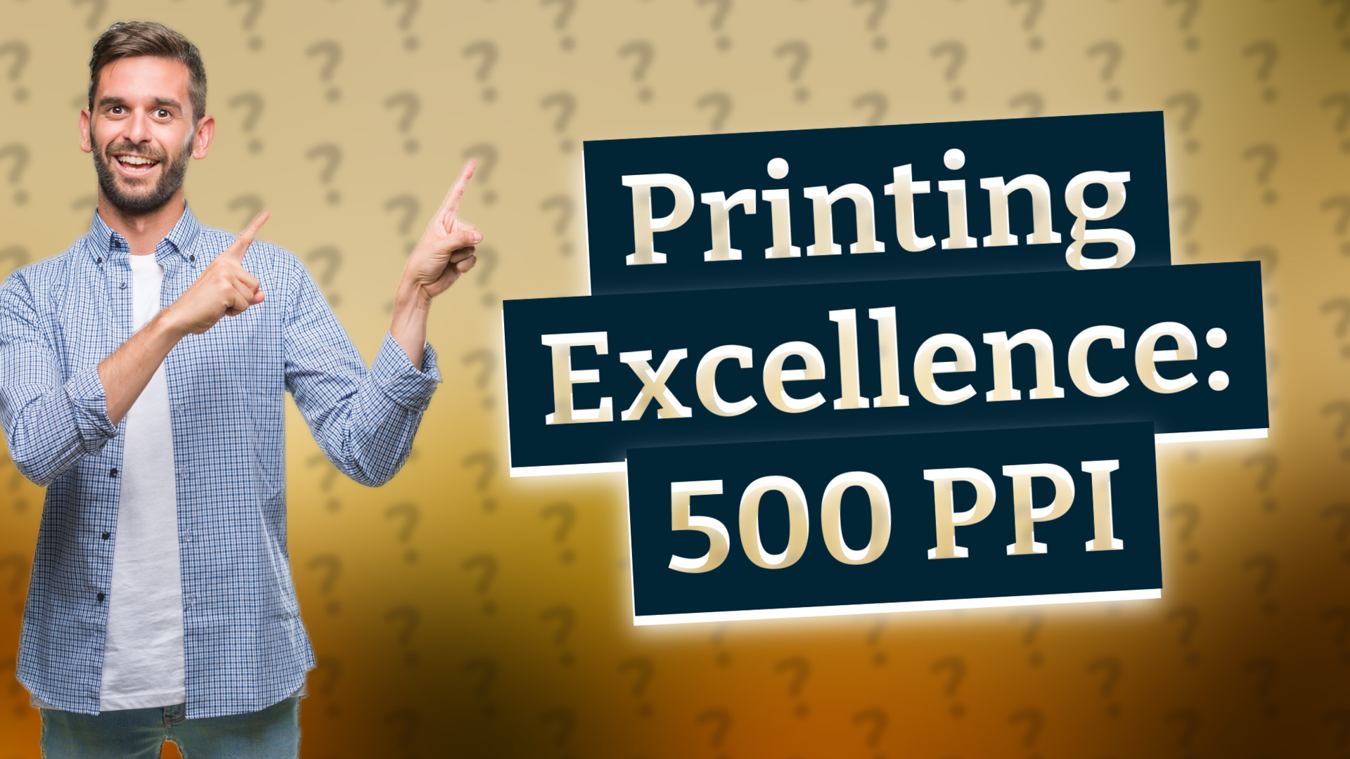 Printing Excellence: 500 PPI