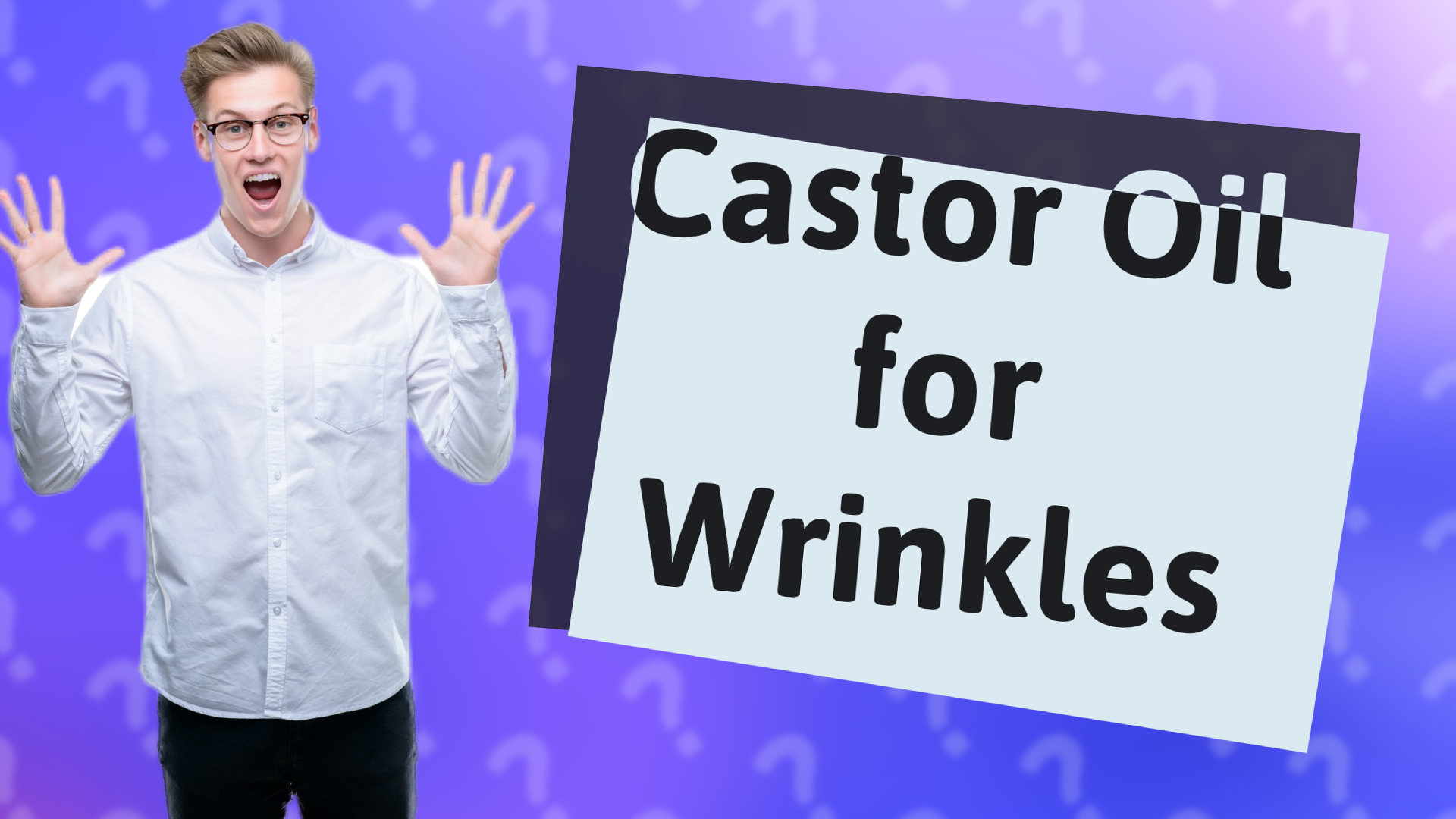 Castor Oil for Wrinkles