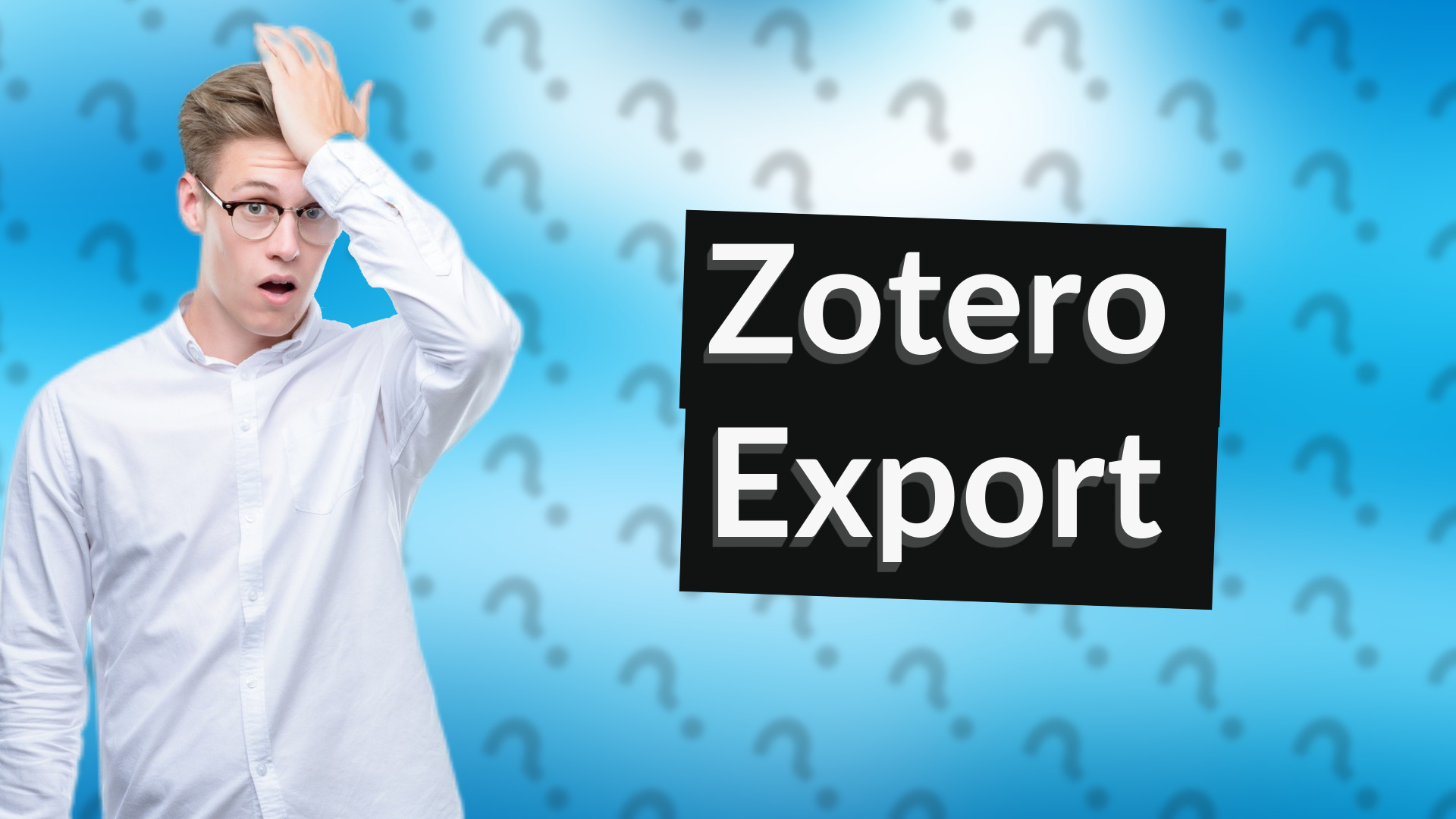 Zotero Export
