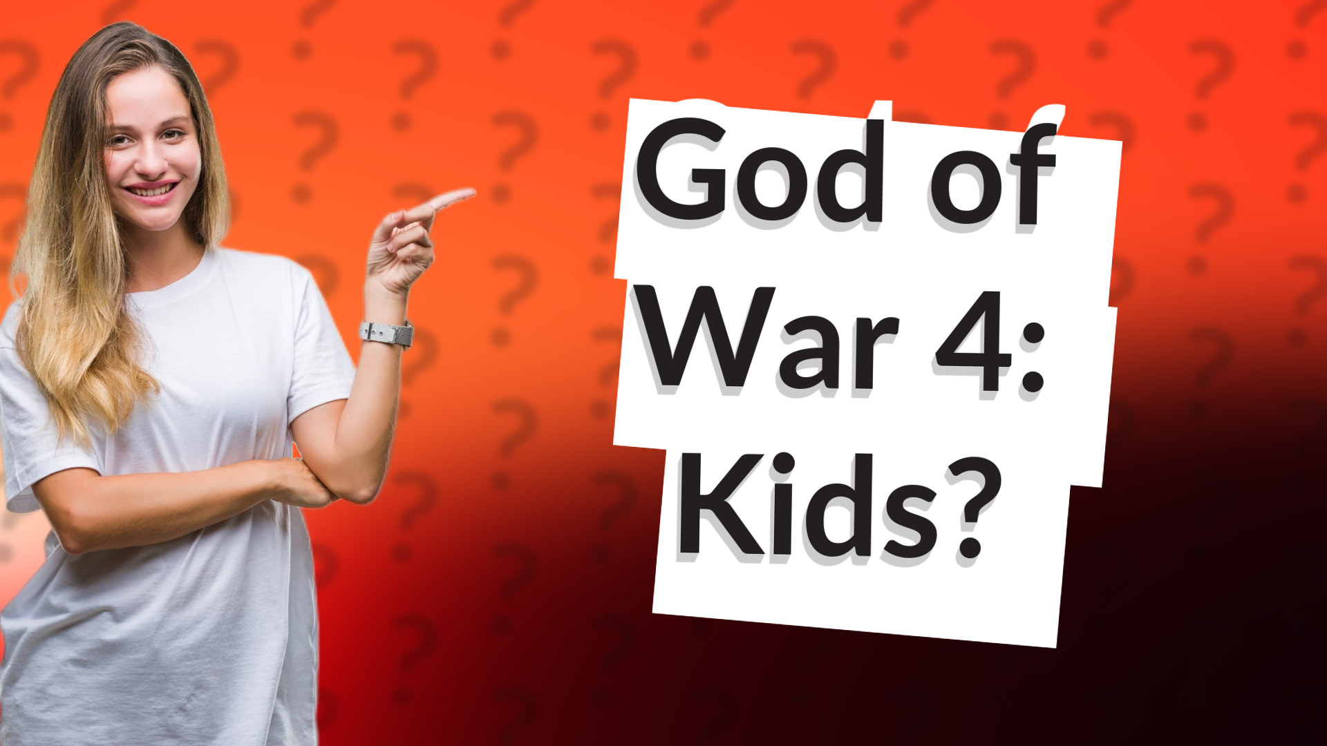 God of War 4: Kids?