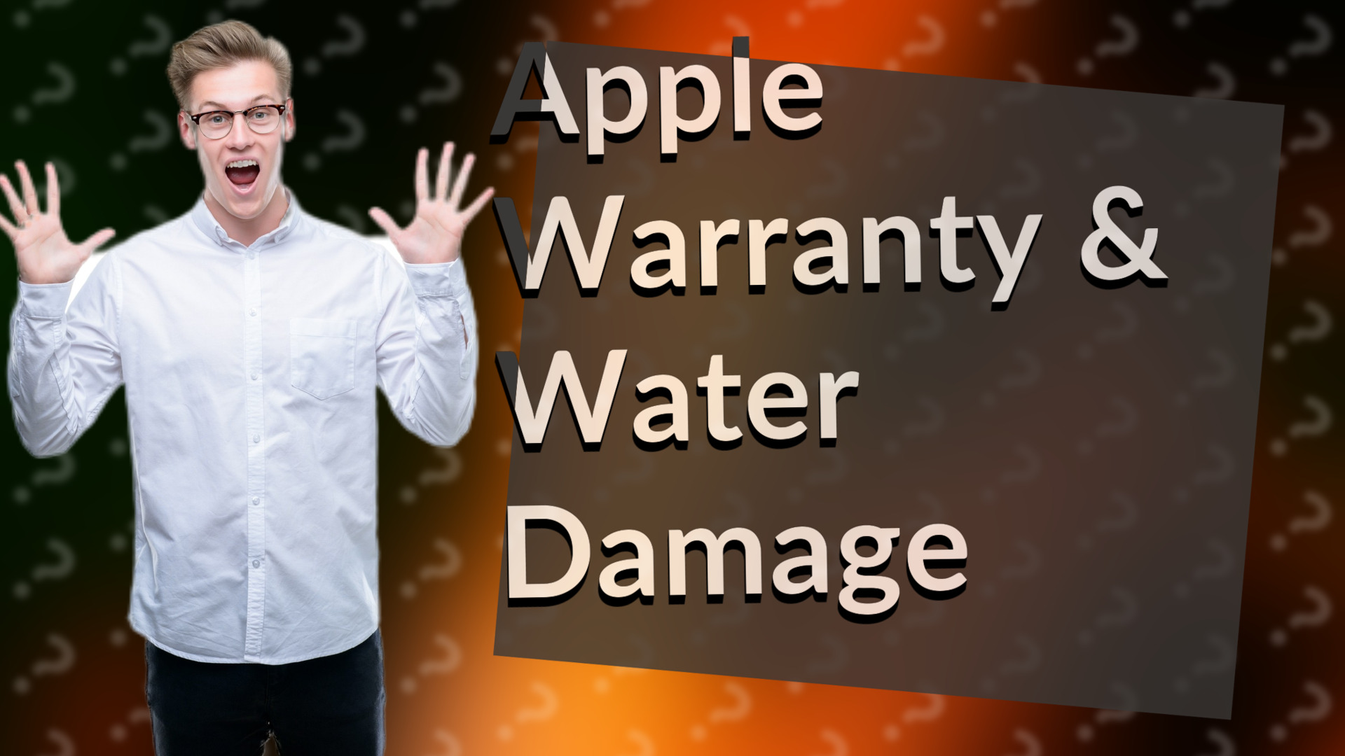 Apple Warranty & Water Damage