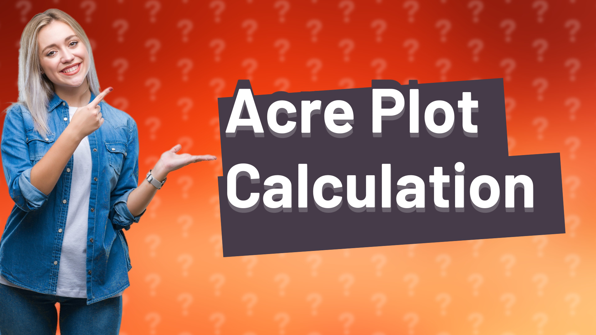 Acre Plot Calculation
