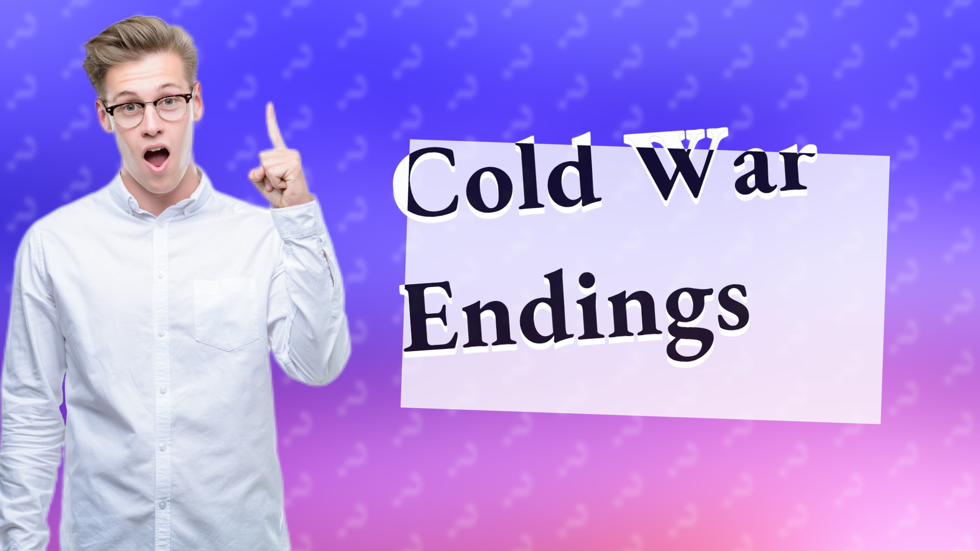 Cold War Endings