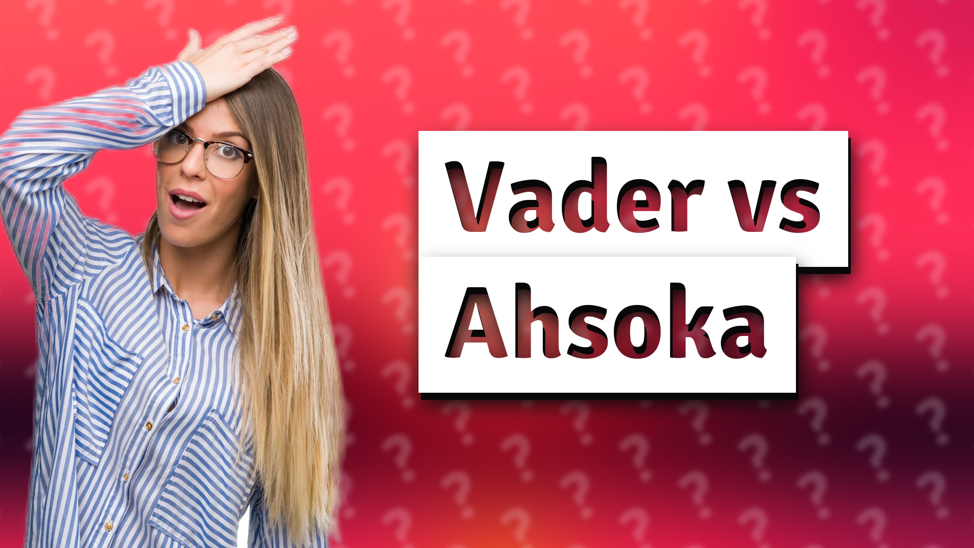 Vader vs Ahsoka
