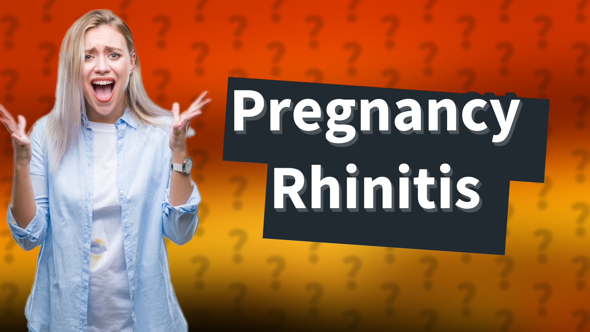 Pregnancy Rhinitis