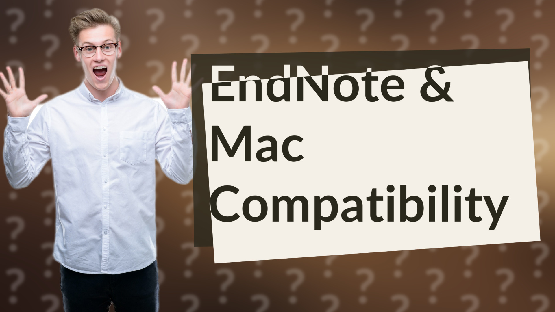 EndNote & Mac Compatibility