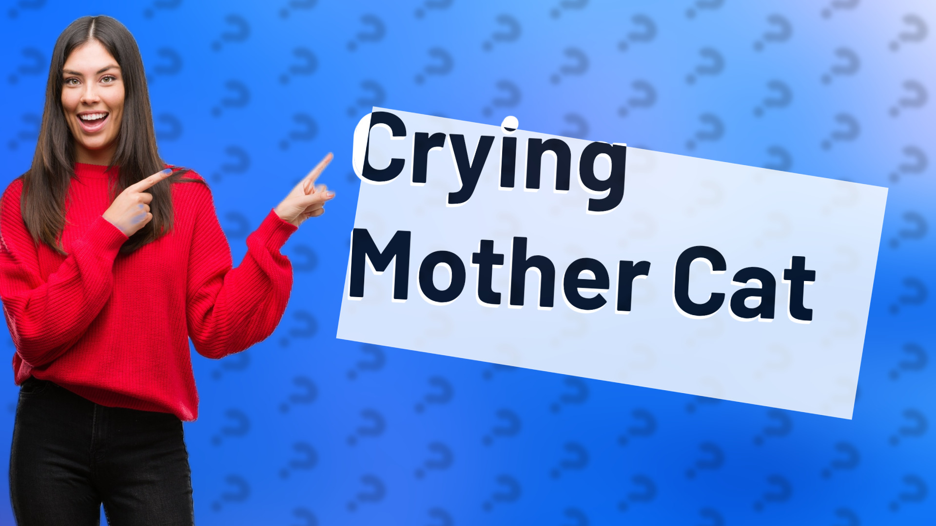 Crying Mother Cat