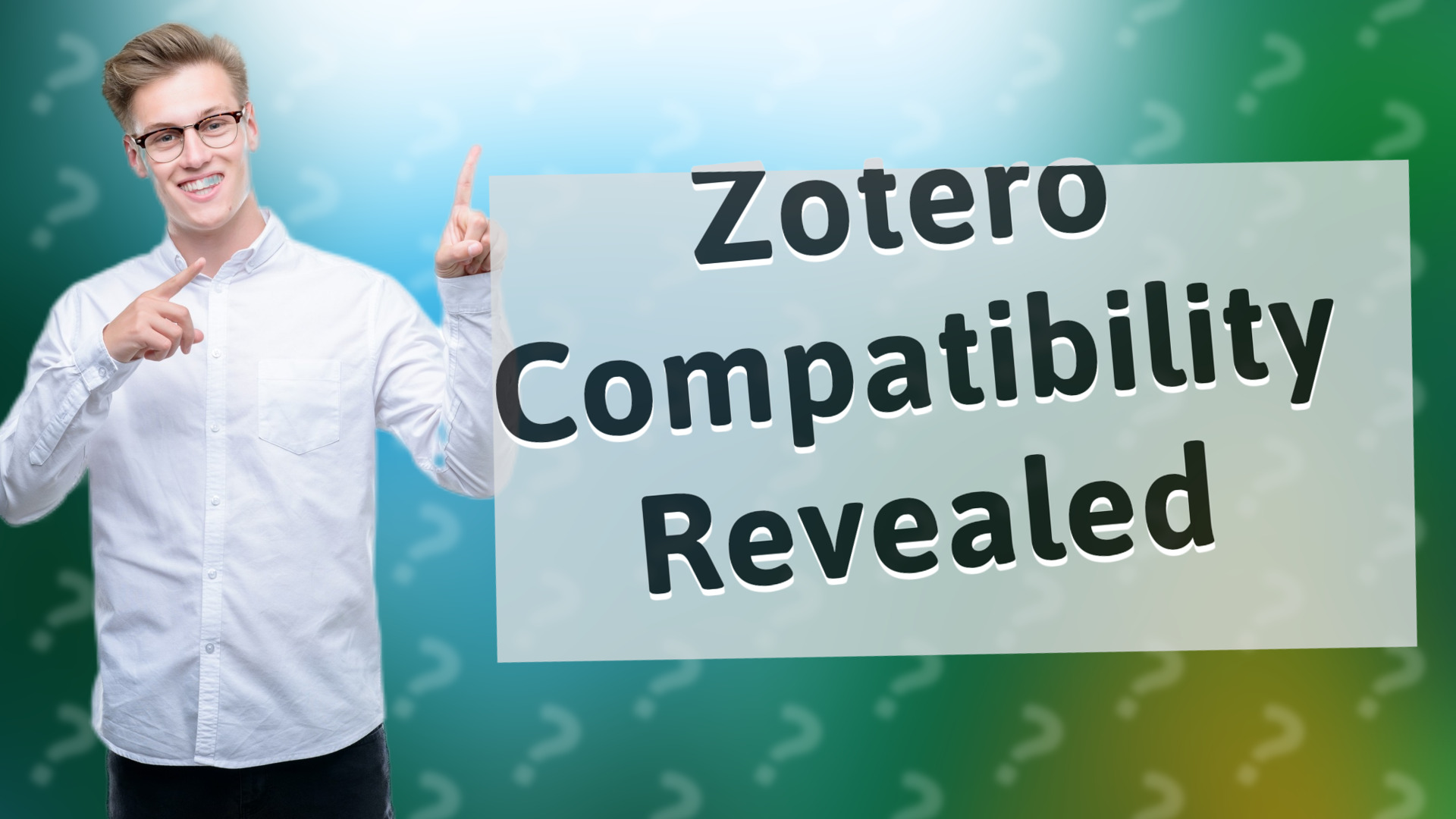 Zotero Compatibility Revealed
