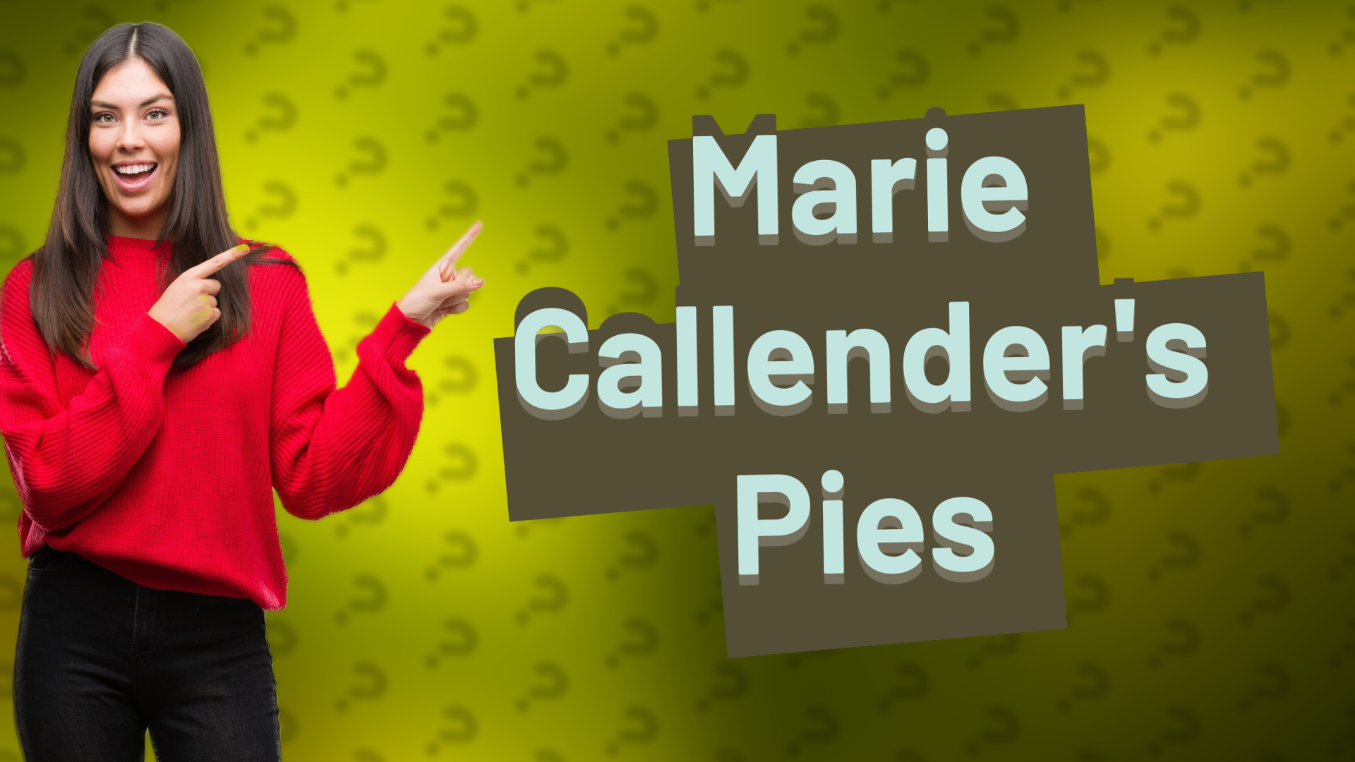 Marie Callender's Pies