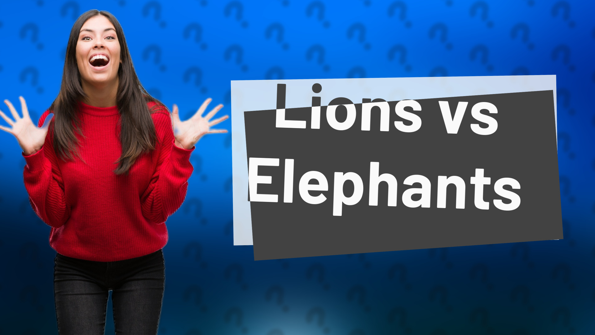 Lions vs Elephants