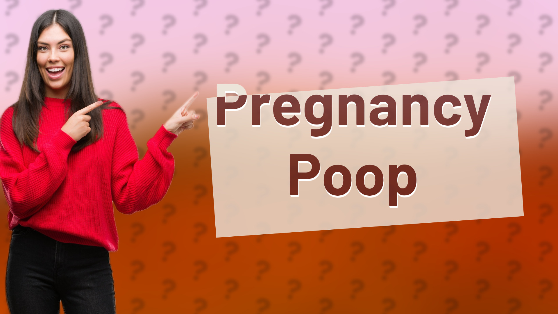 Pregnancy Poop