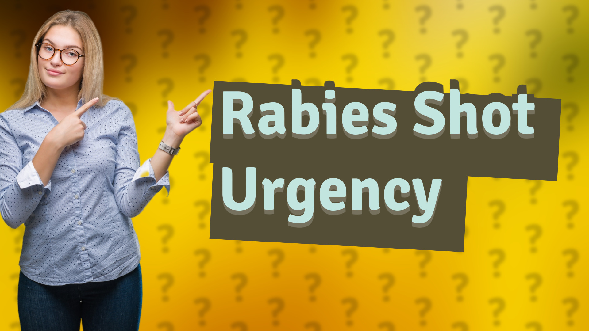 Rabies Shot Urgency