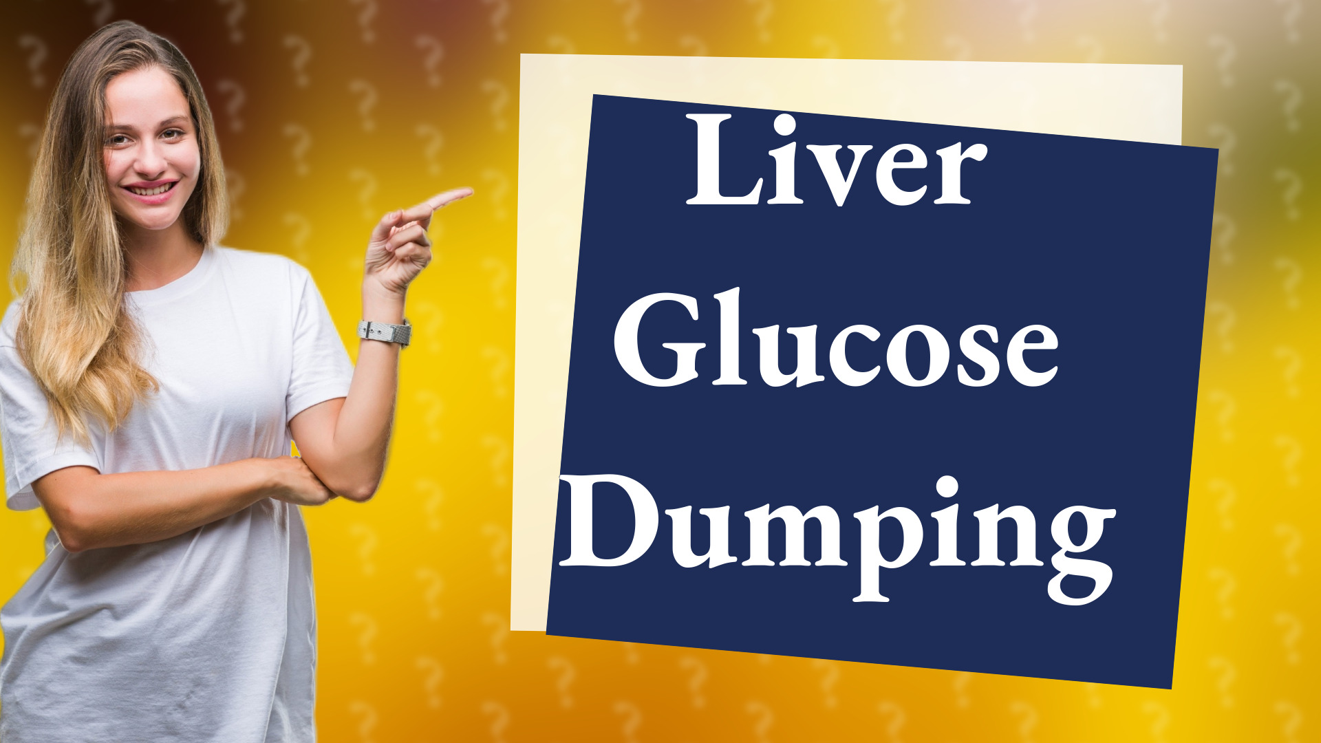 Liver Glucose Dumping