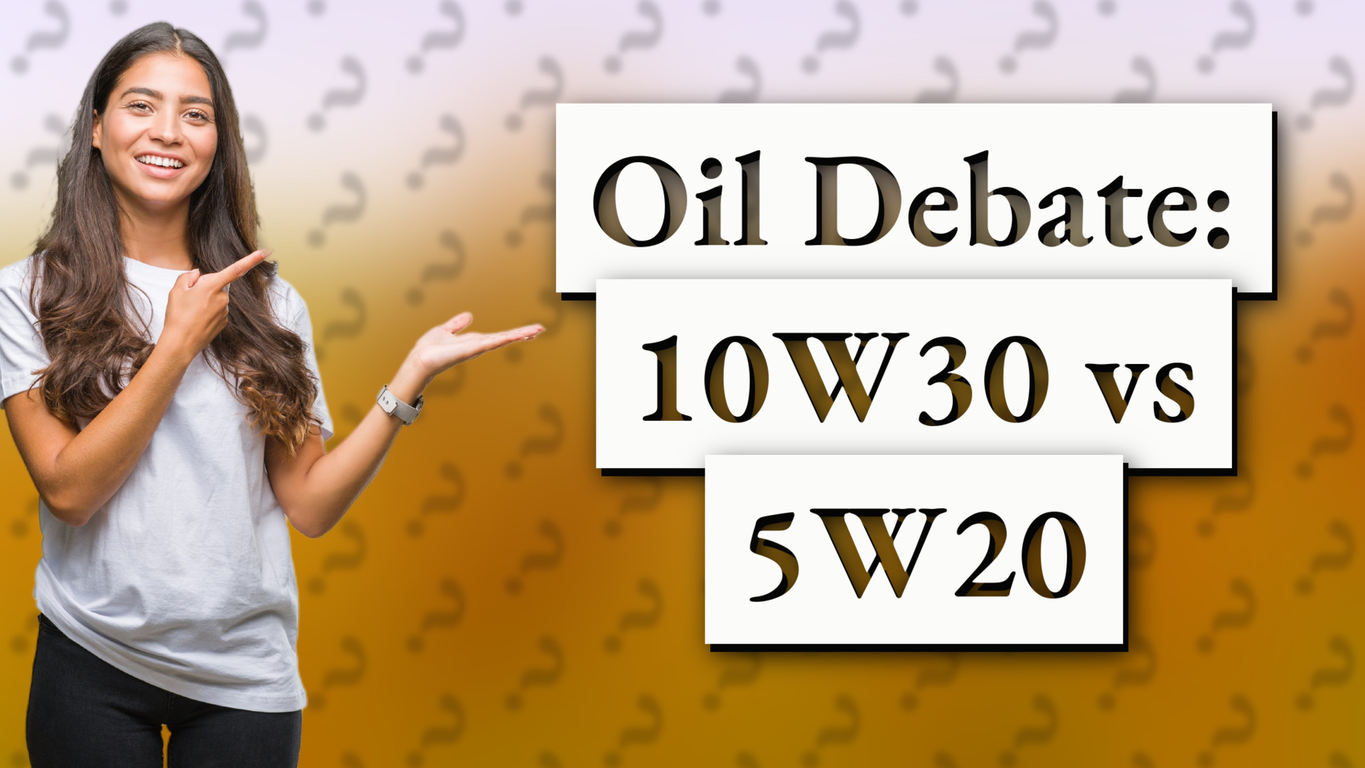 Oil Debate: 10W30 vs 5W20