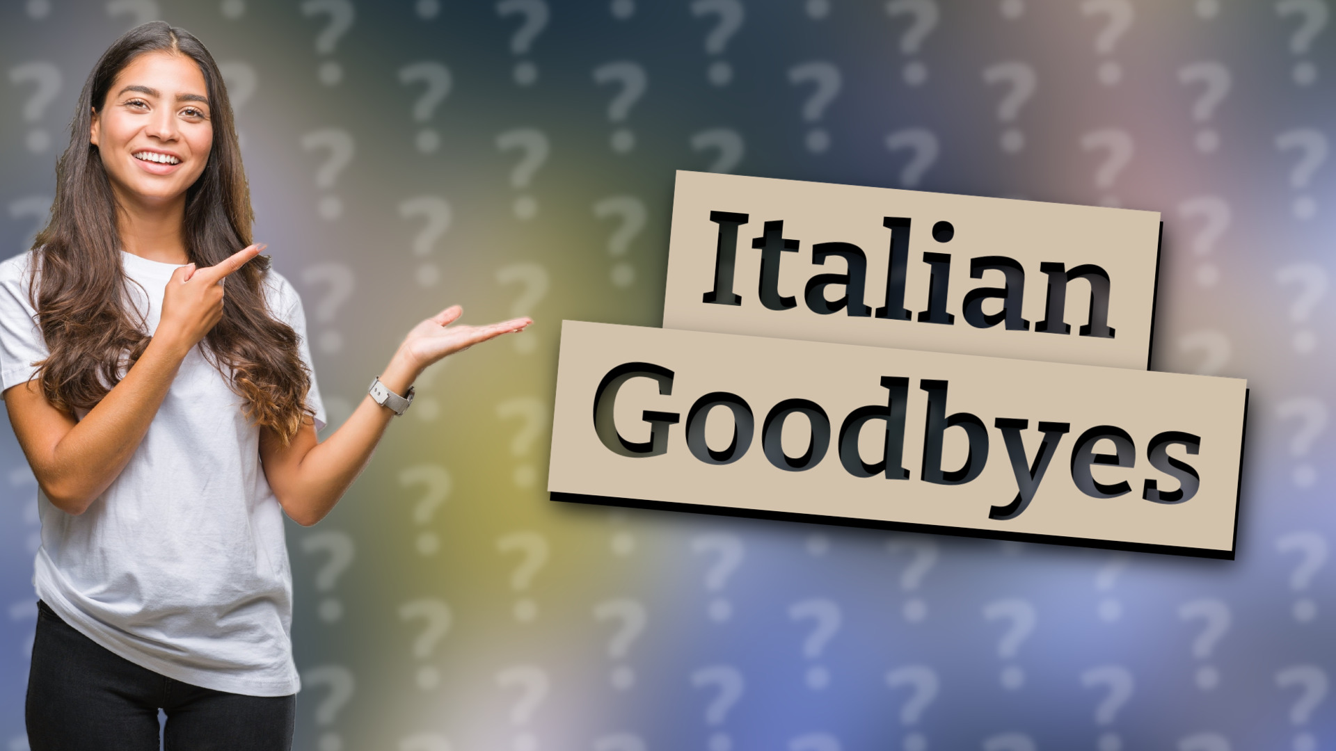 Italian Goodbyes