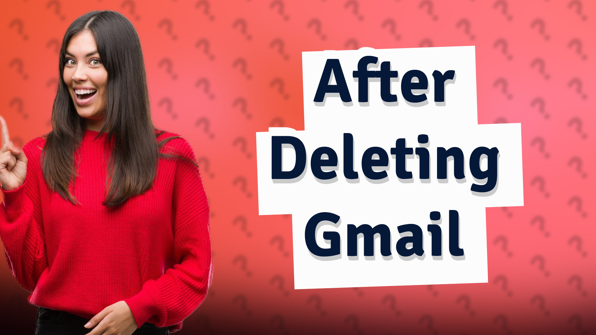 After Deleting Gmail