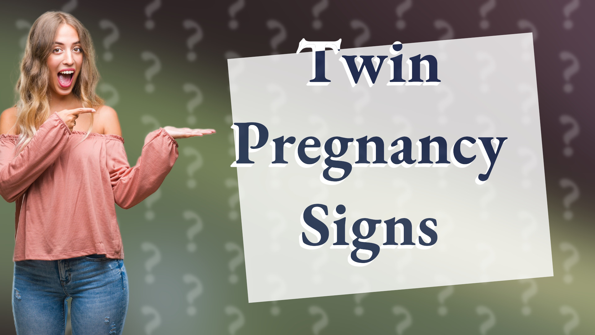 Twin Pregnancy Signs