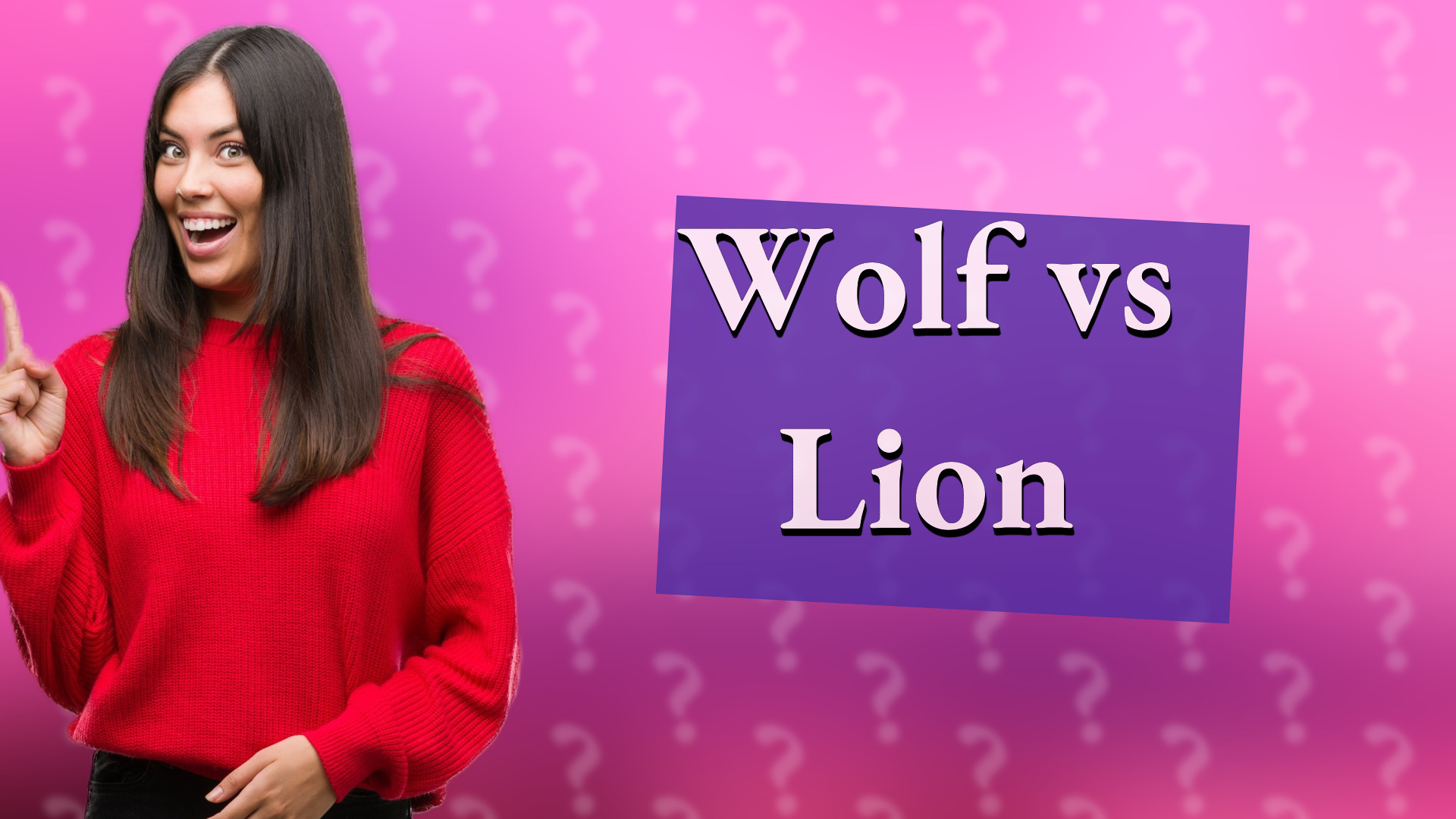 Wolf vs Lion