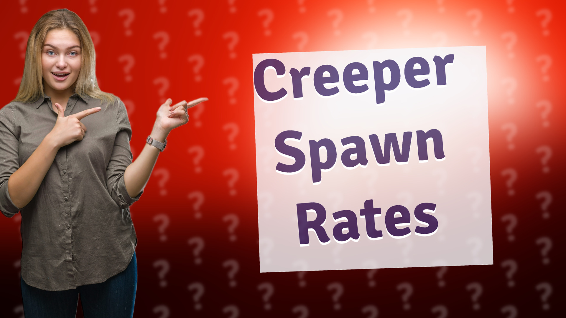 Creeper Spawn Rates