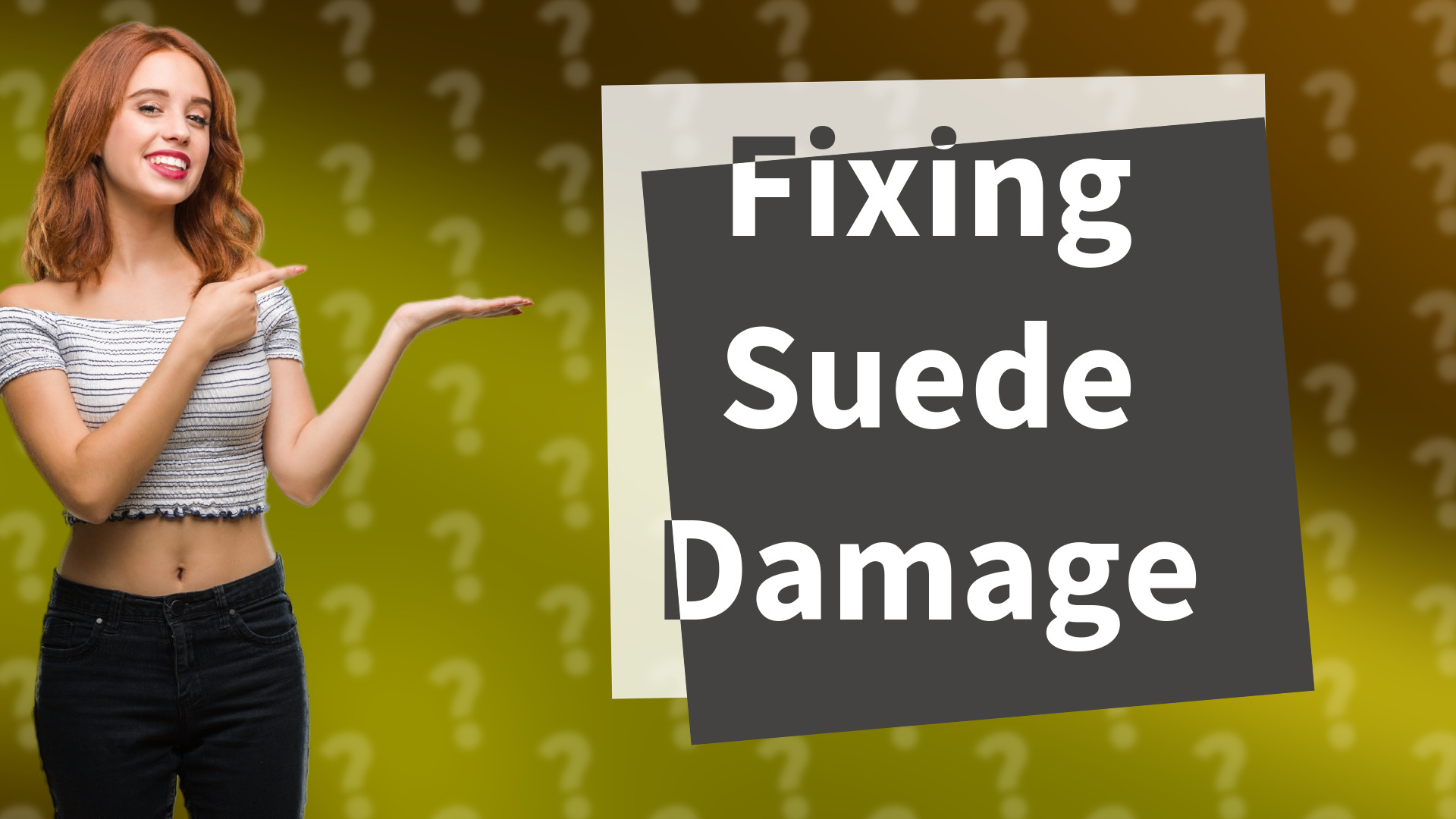 Fixing Suede Damage