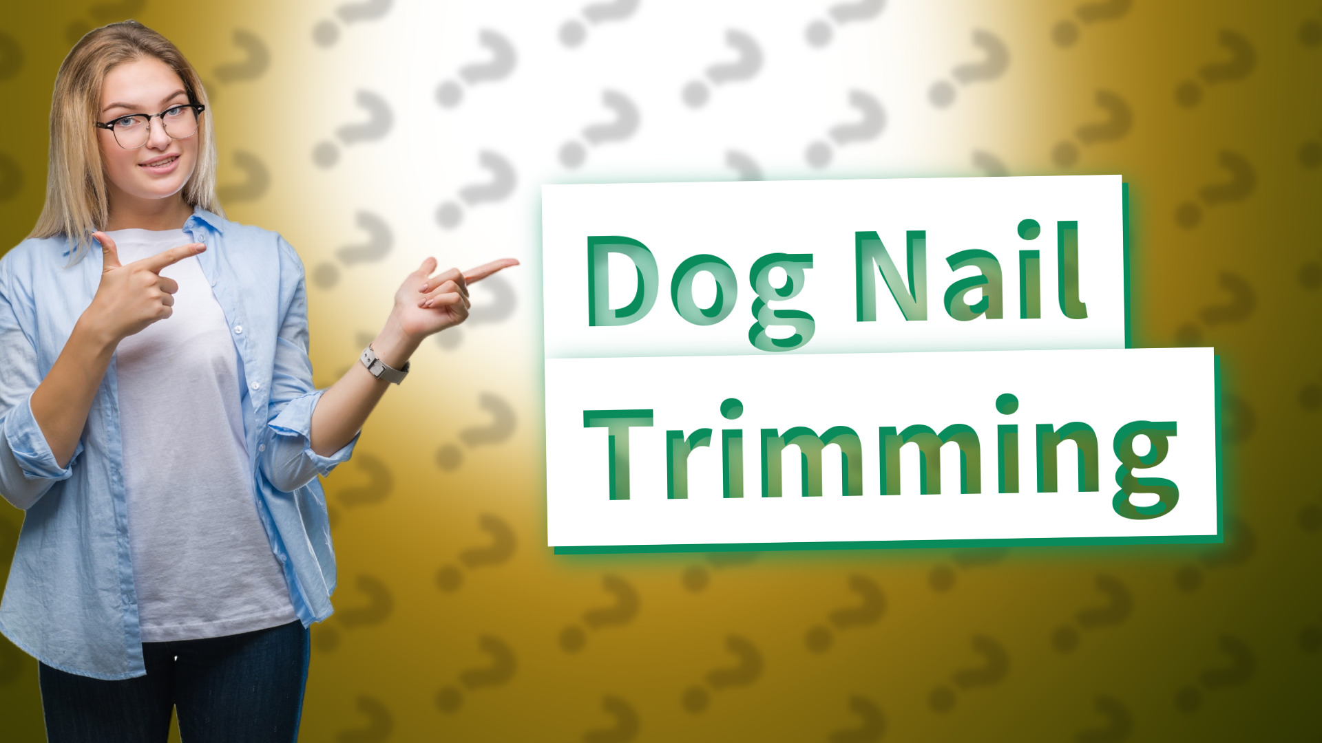 Dog Nail Trimming