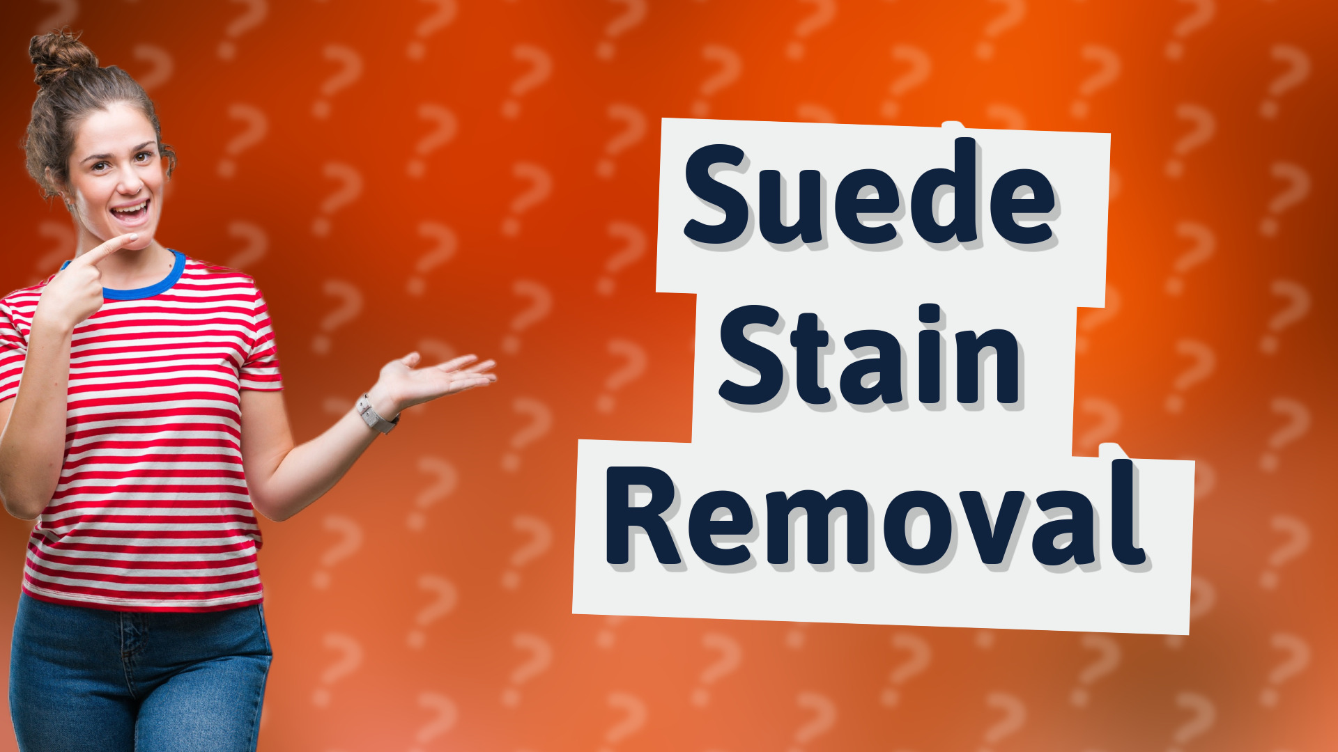Suede Stain Removal