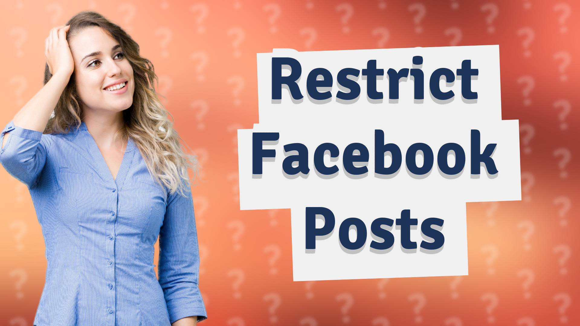 Restrict Facebook Posts