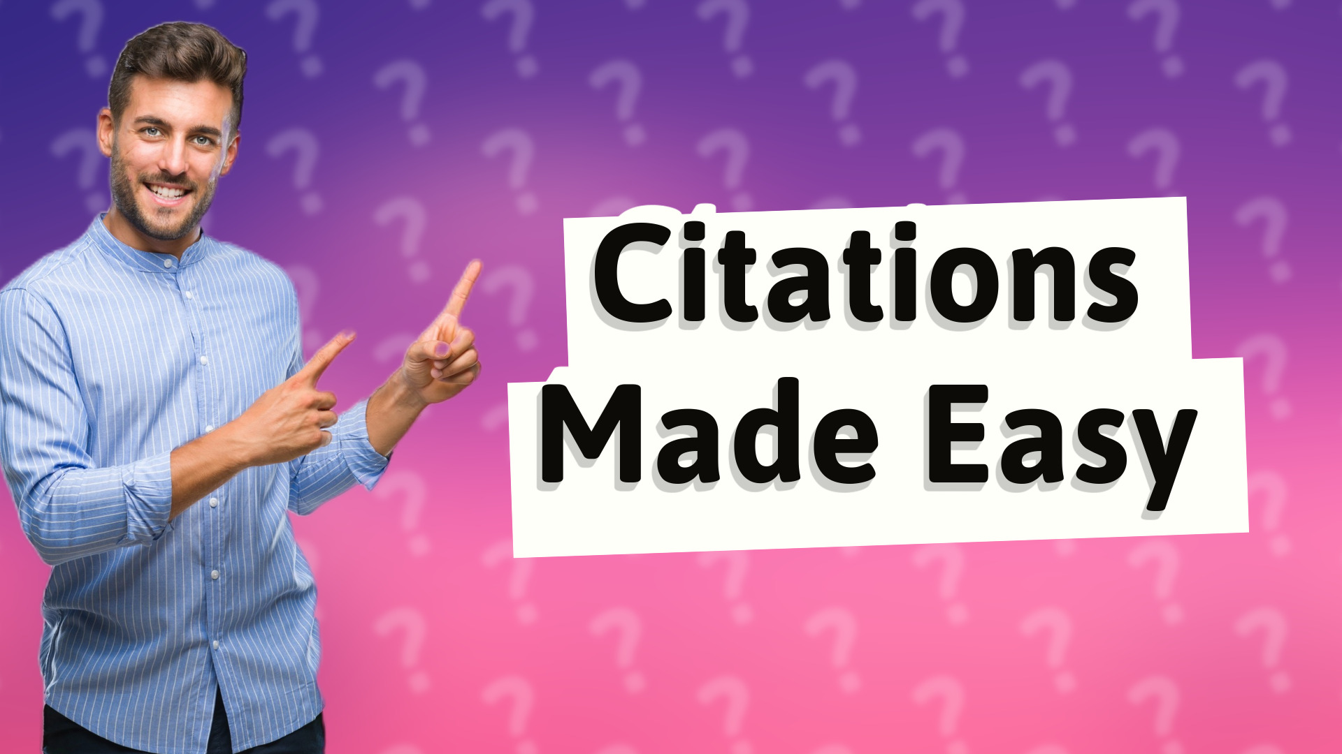 Citations Made Easy