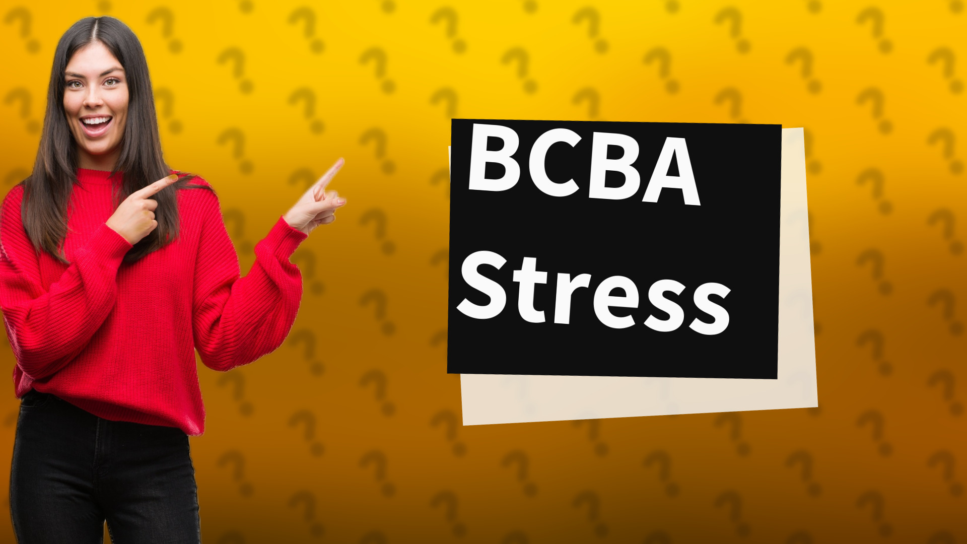 BCBA Stress