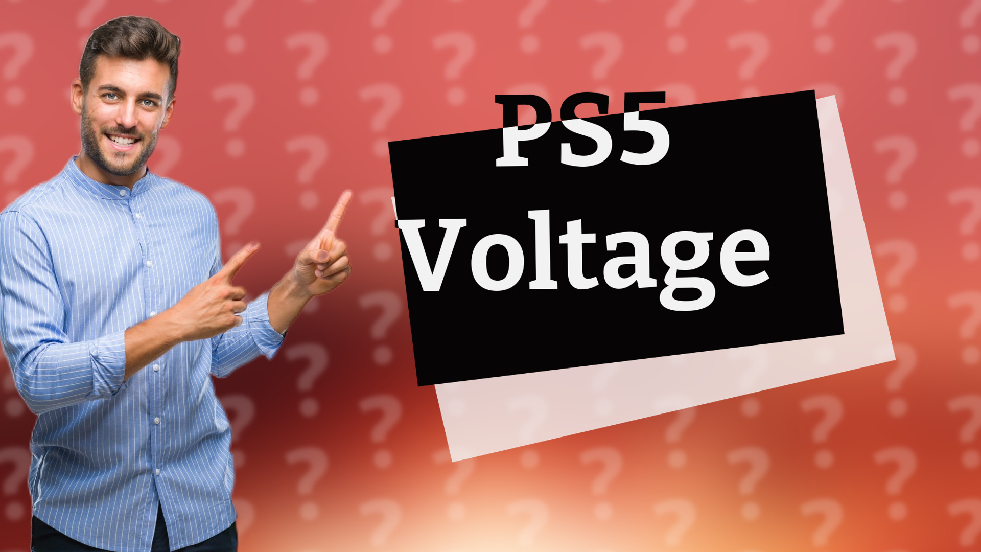 PS5 Voltage