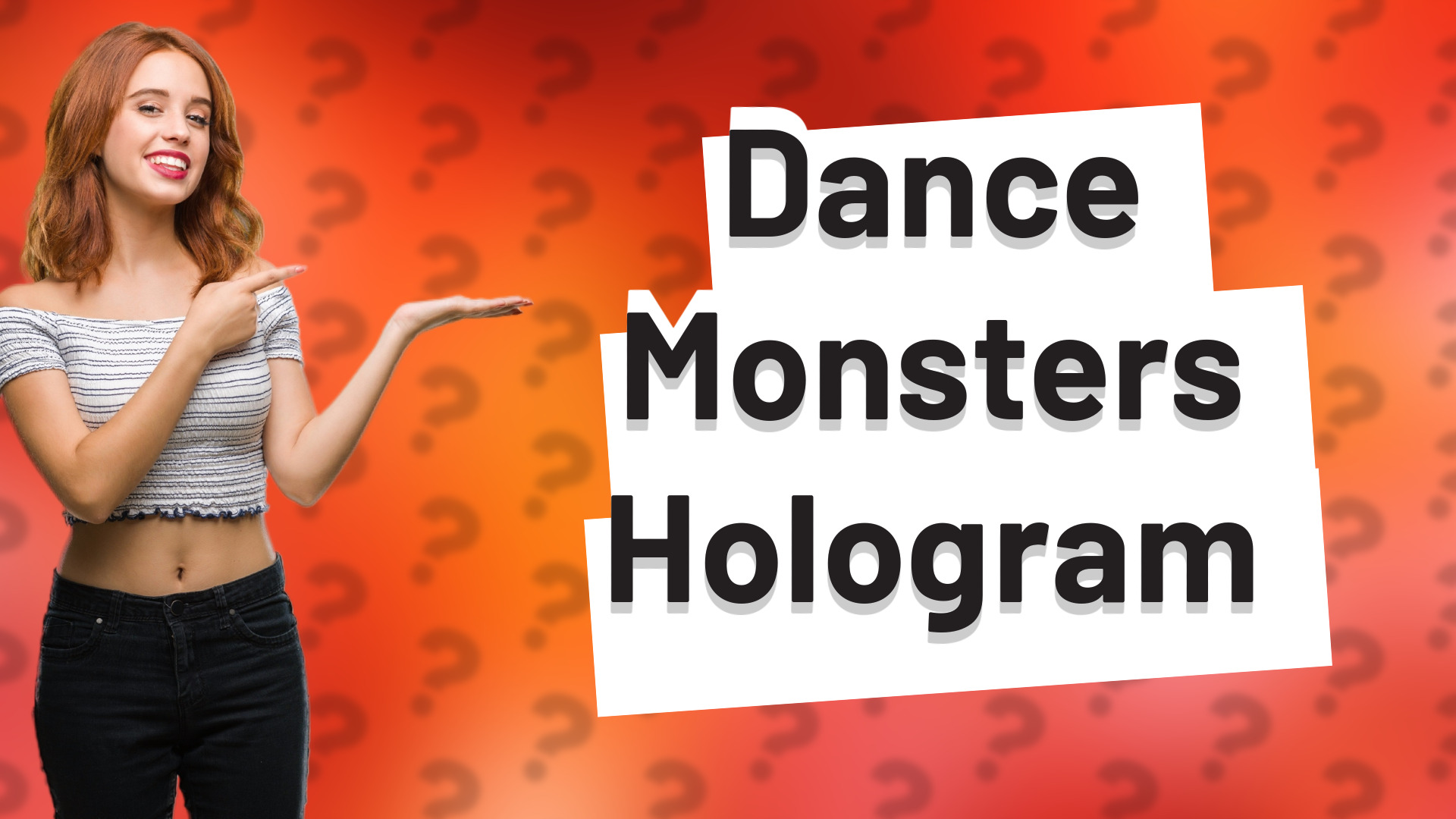 Dance Monsters Hologram