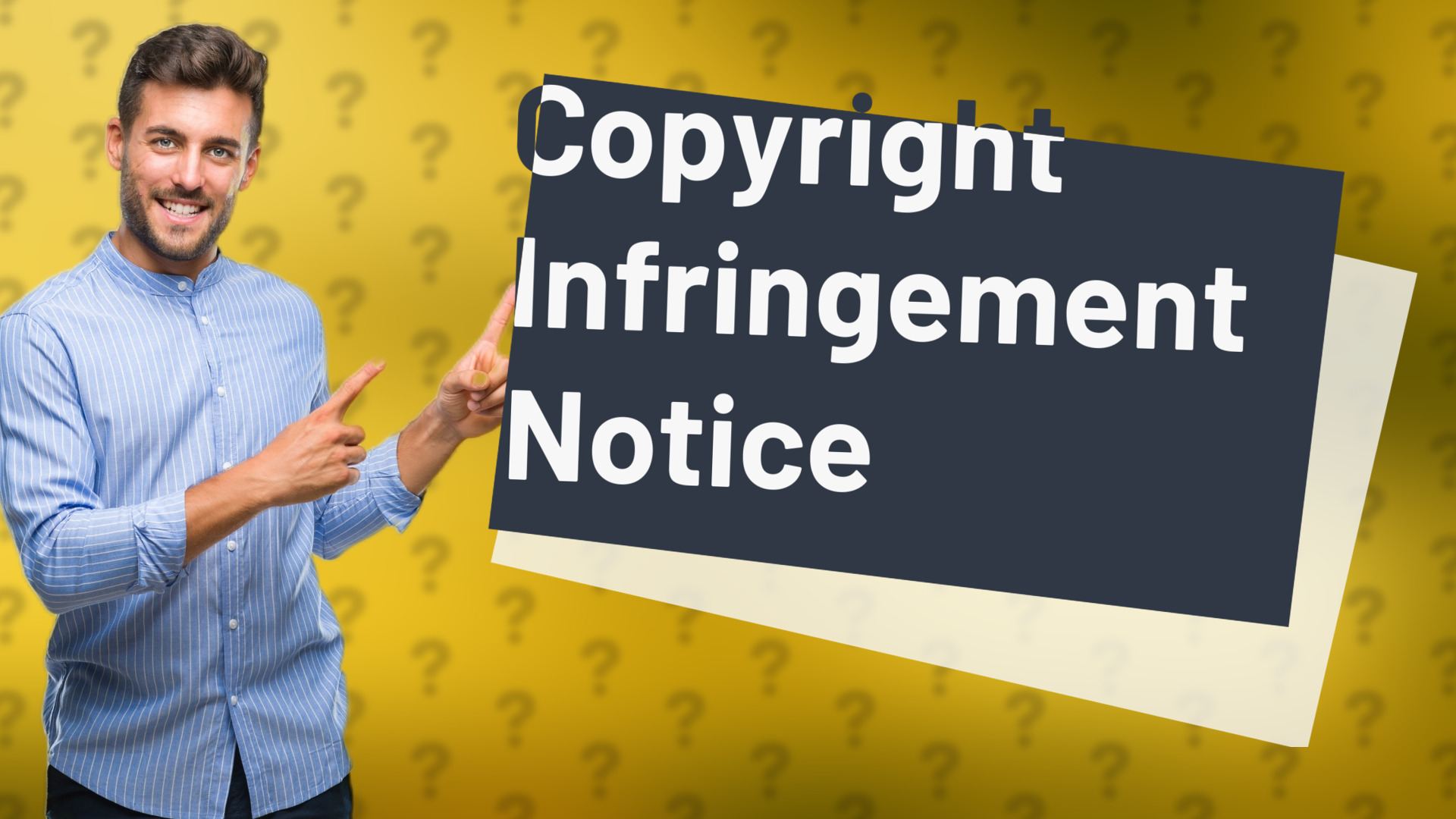 Copyright Infringement Notice