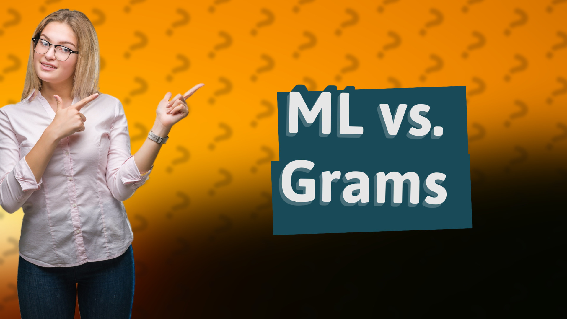 ML vs. Grams