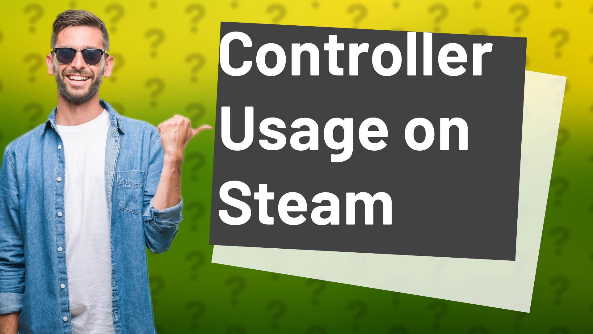 Controller Usage on Steam