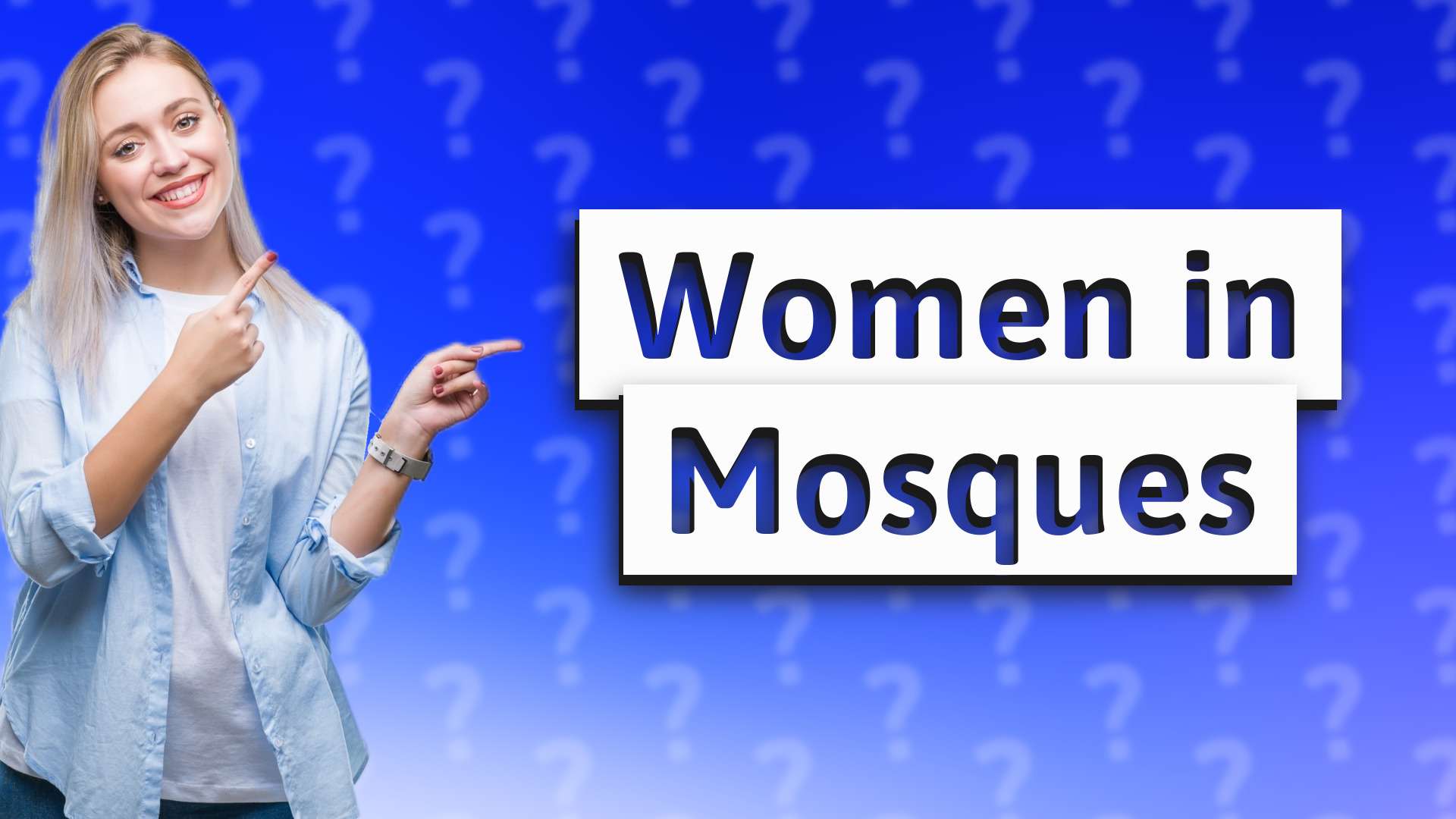 Women in Mosques