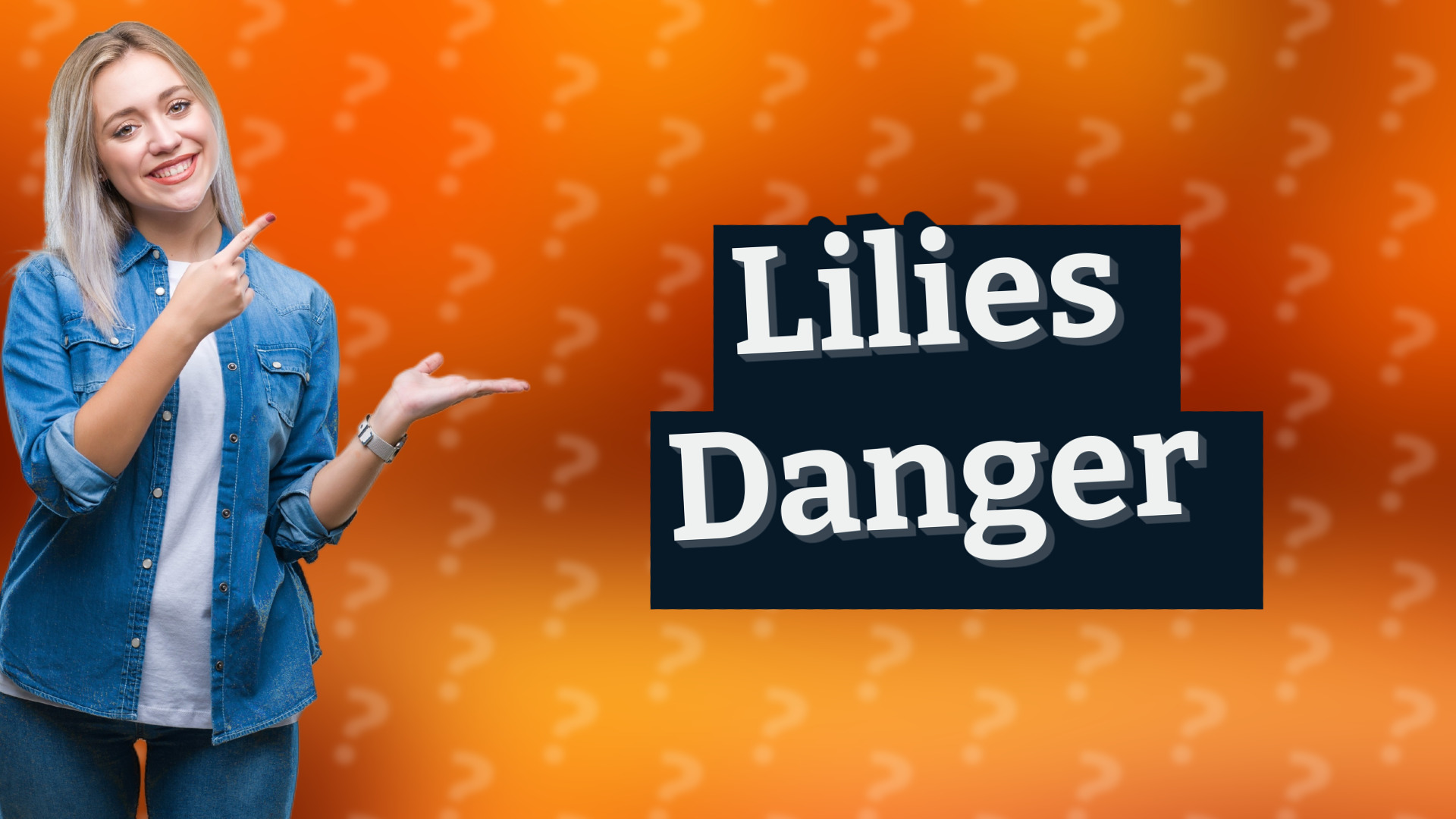 Lilies Danger