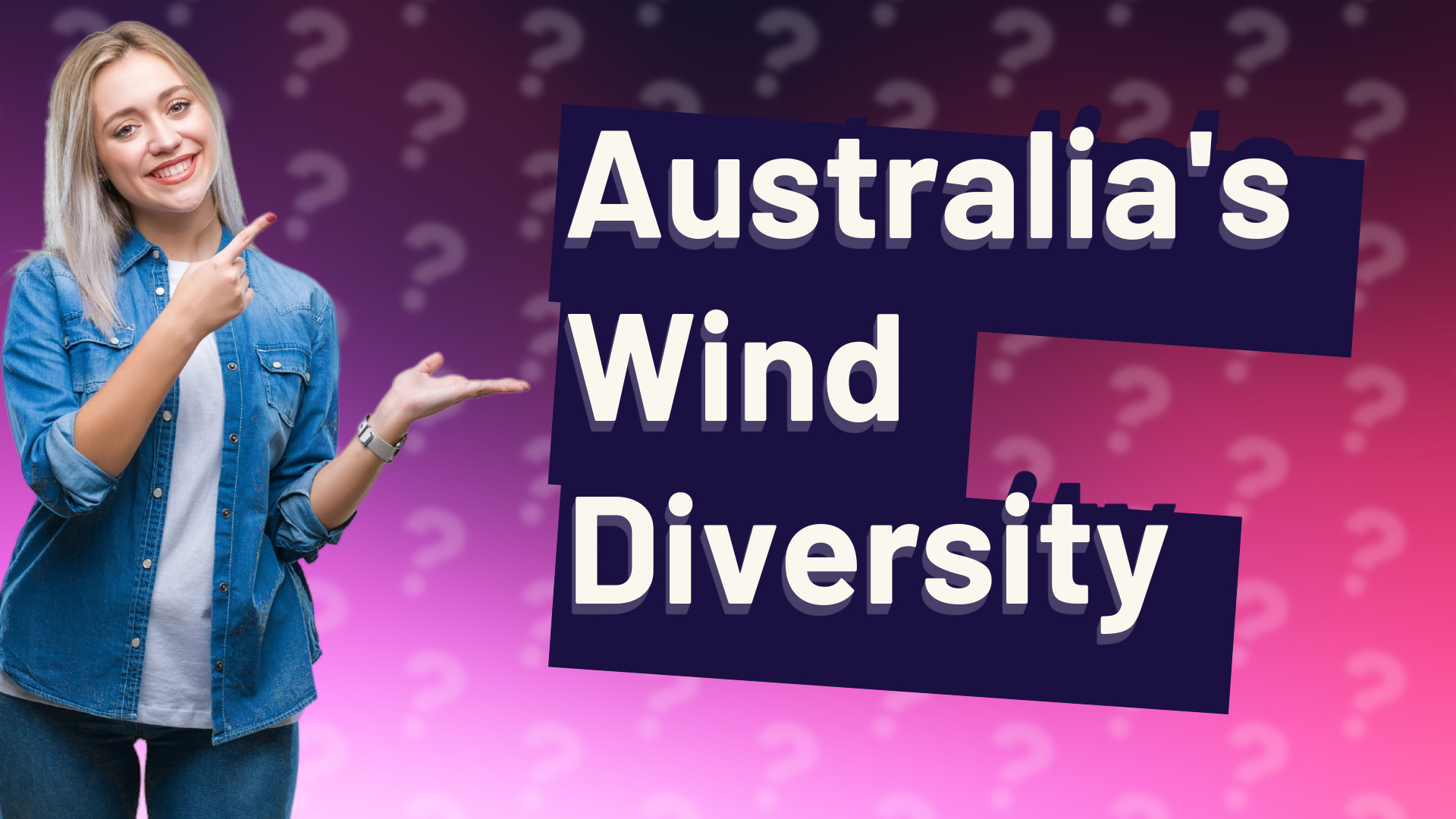 Australia's Wind Diversity