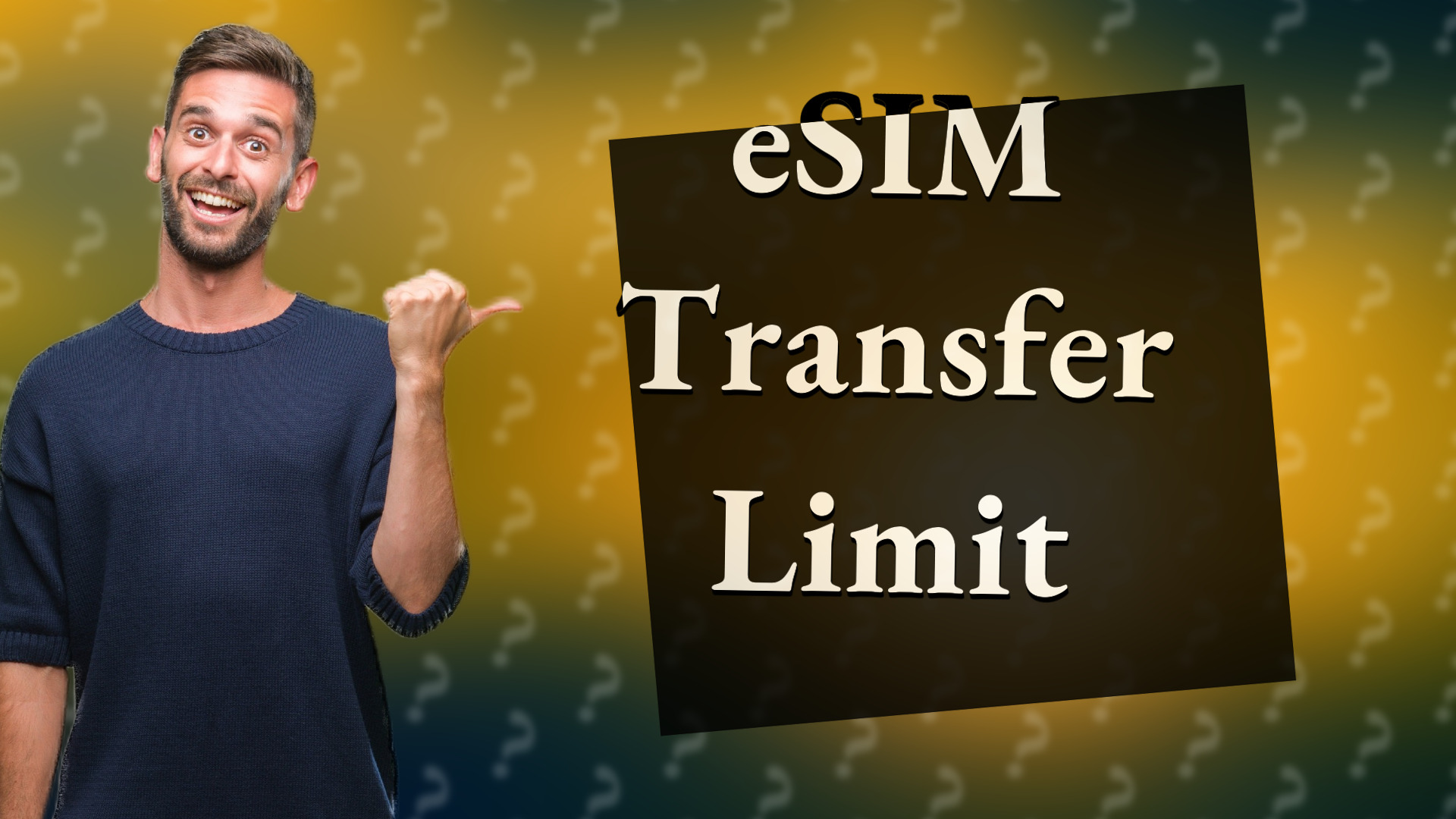 eSIM Transfer Limit