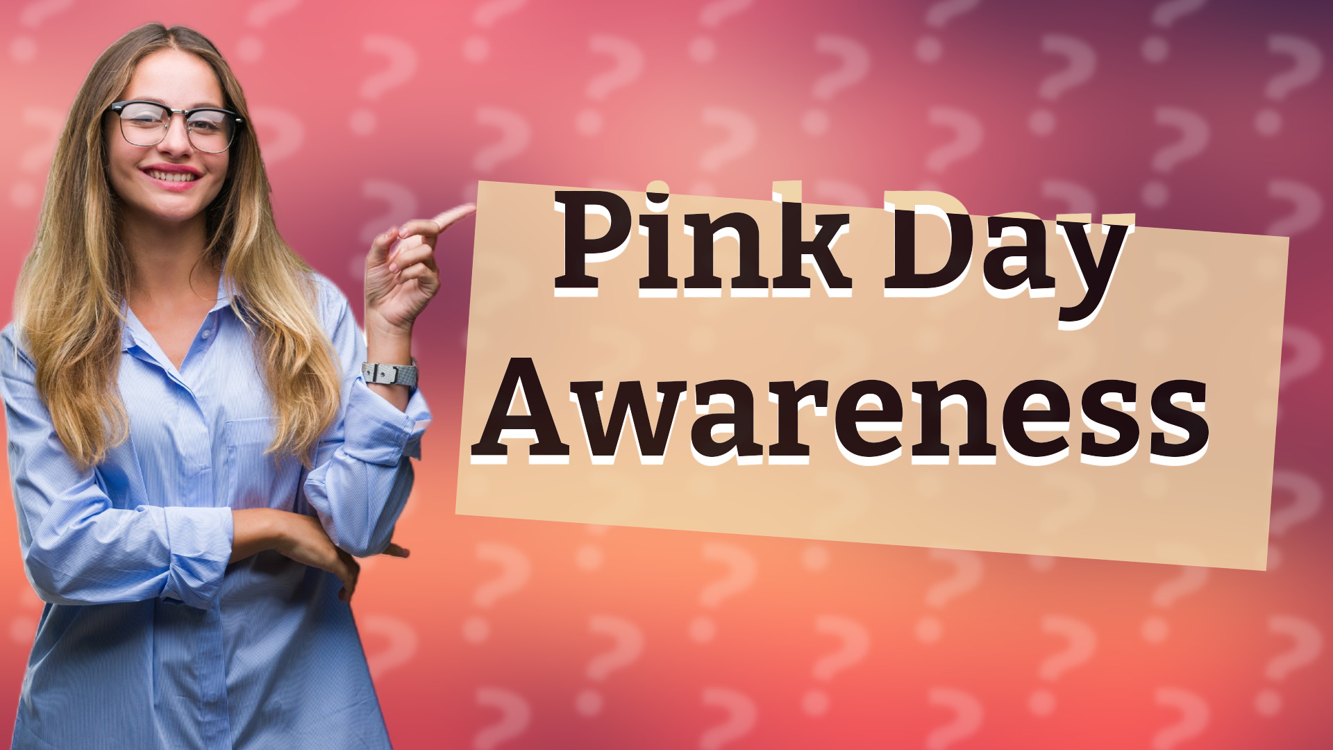 Pink Day Awareness