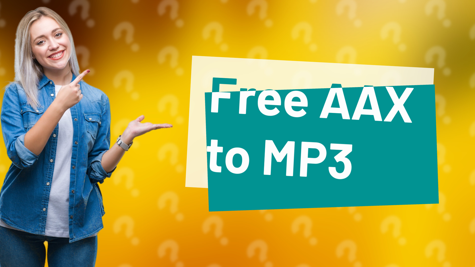 Free AAX to MP3