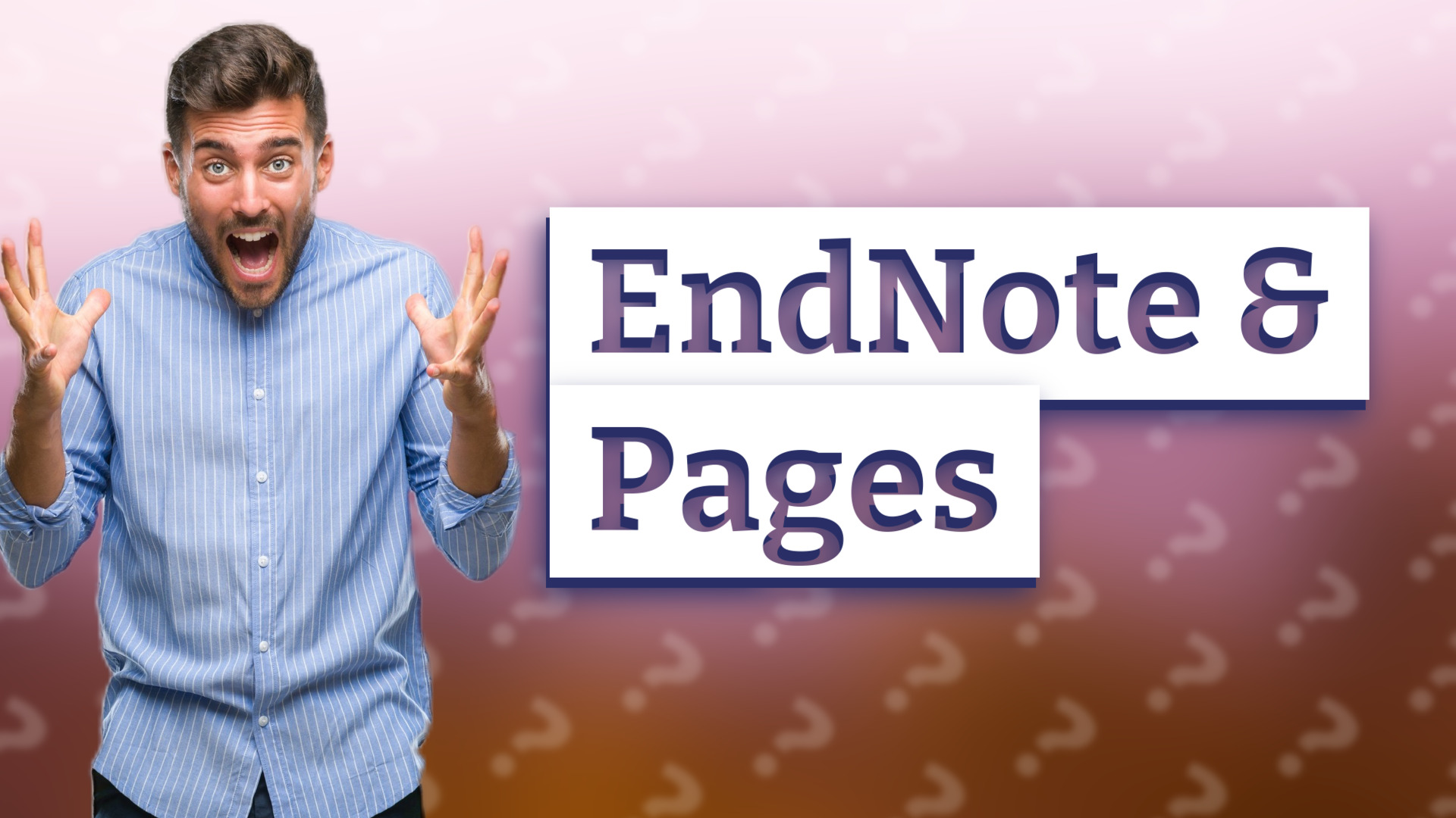 EndNote & Pages
