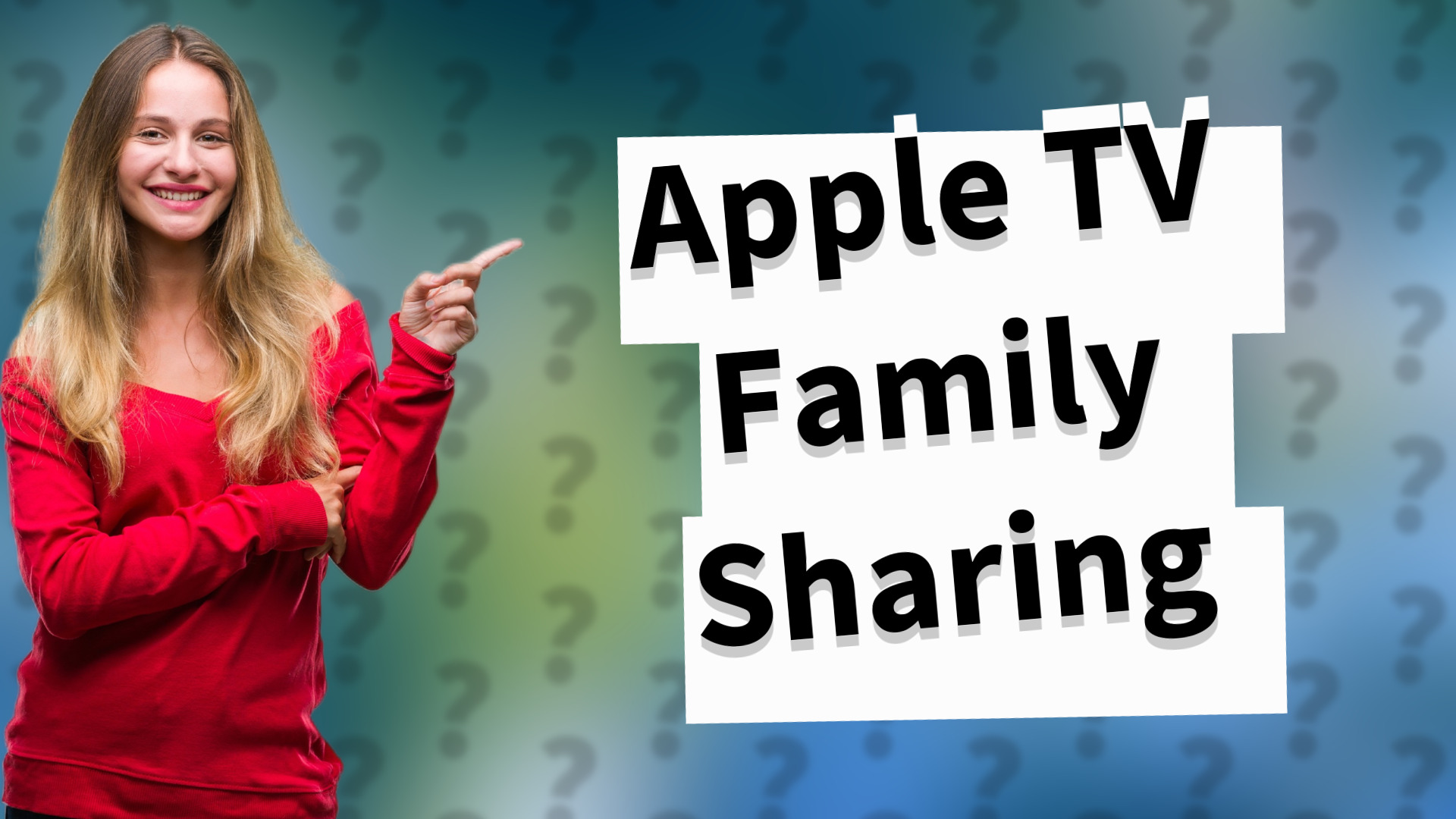 Apple TV Family Sharing