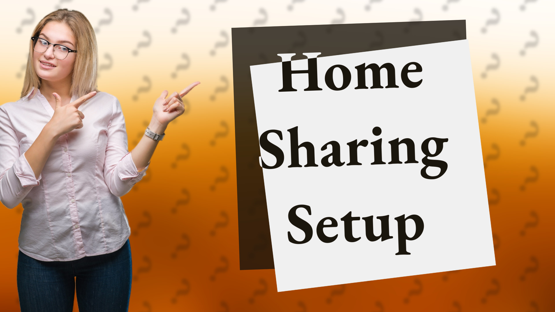 Home Sharing Setup
