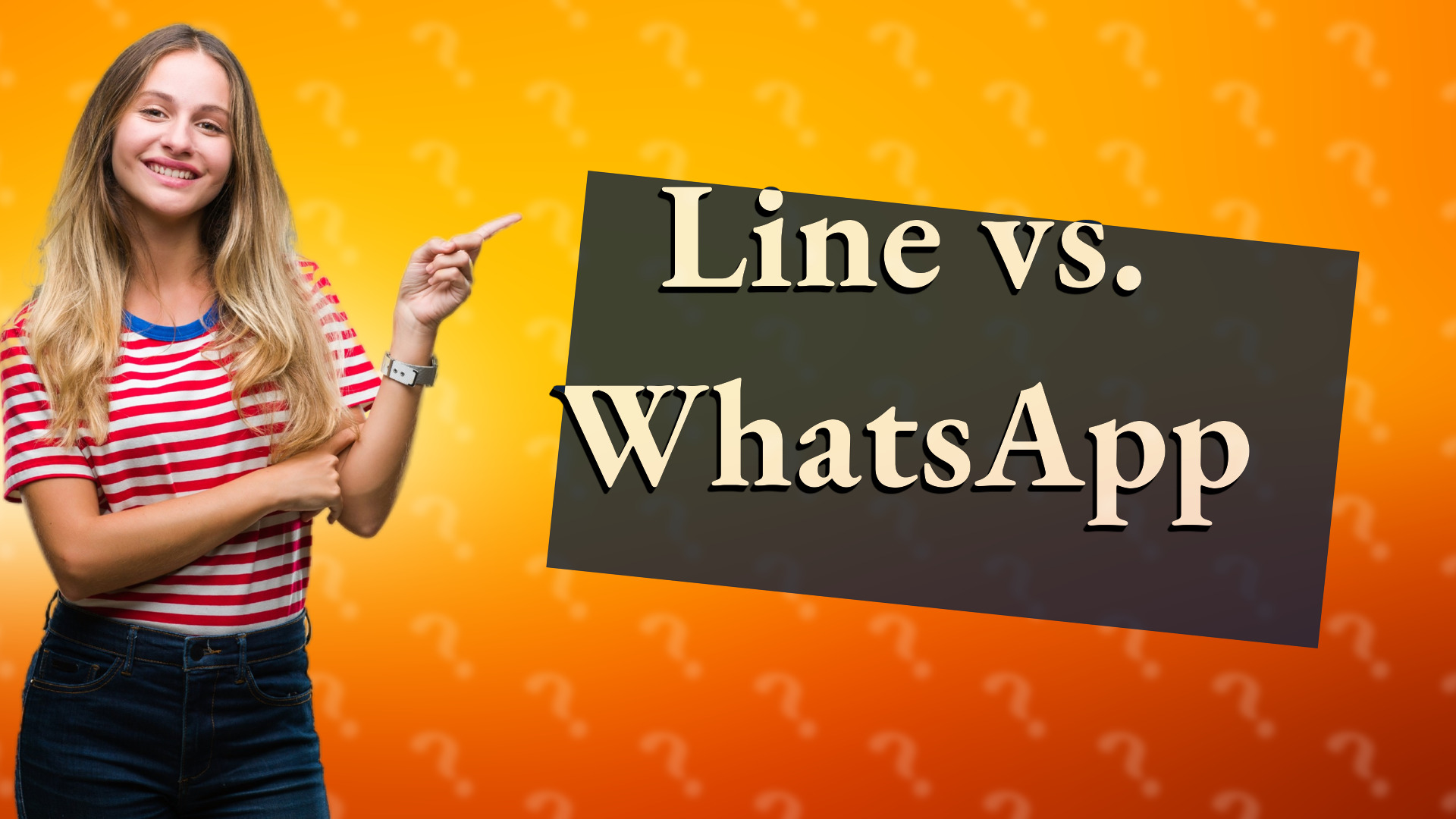 Line vs. WhatsApp
