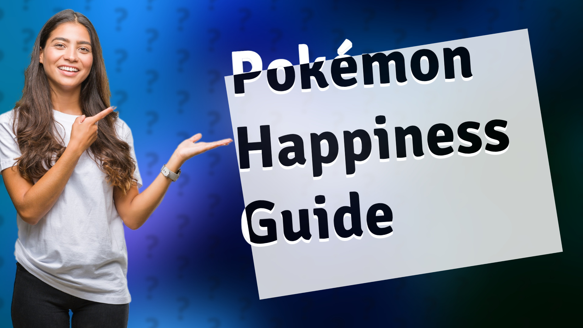 Pokémon Happiness Guide