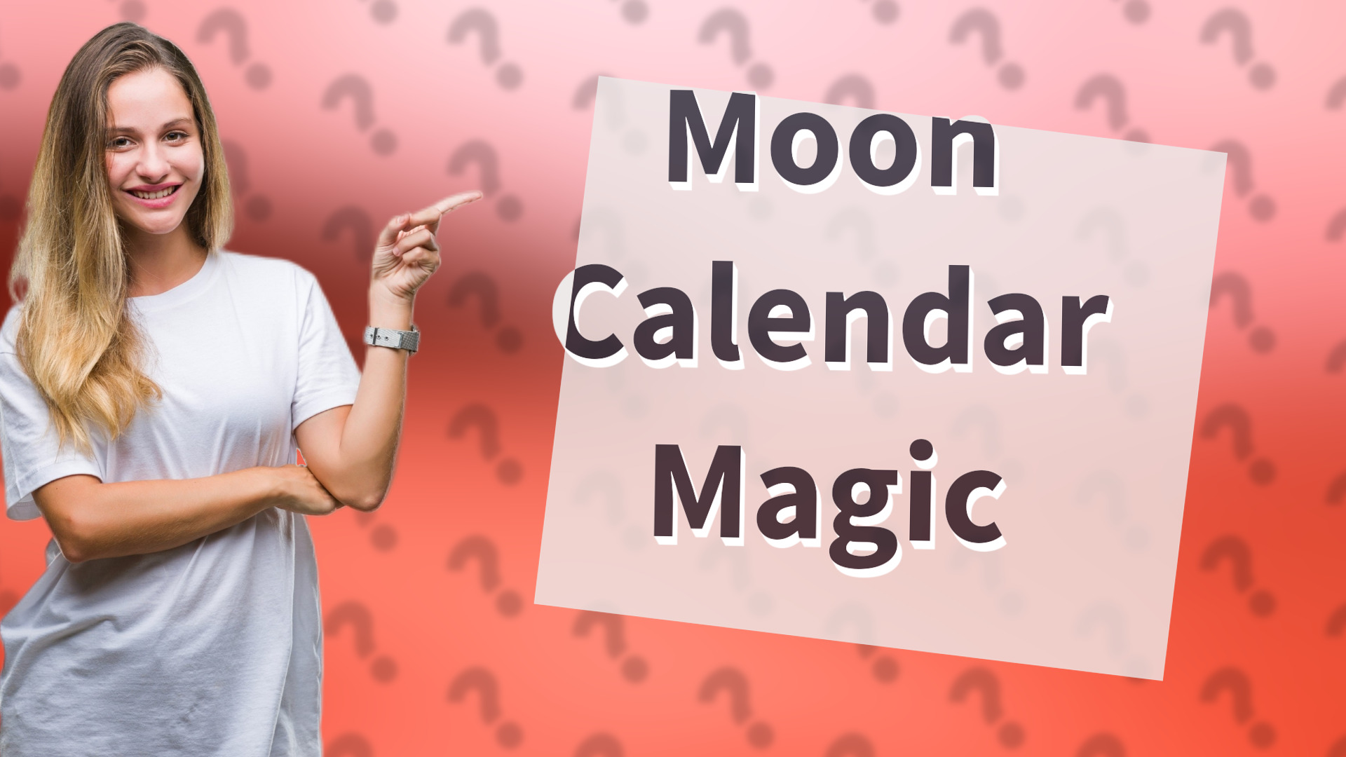 Moon Calendar Magic
