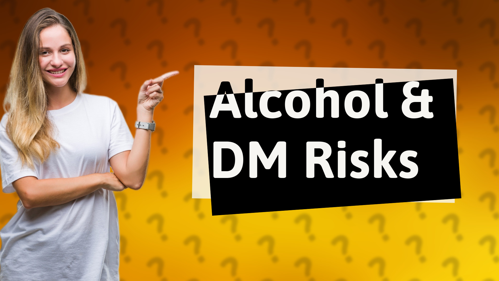 Alcohol & DM Risks