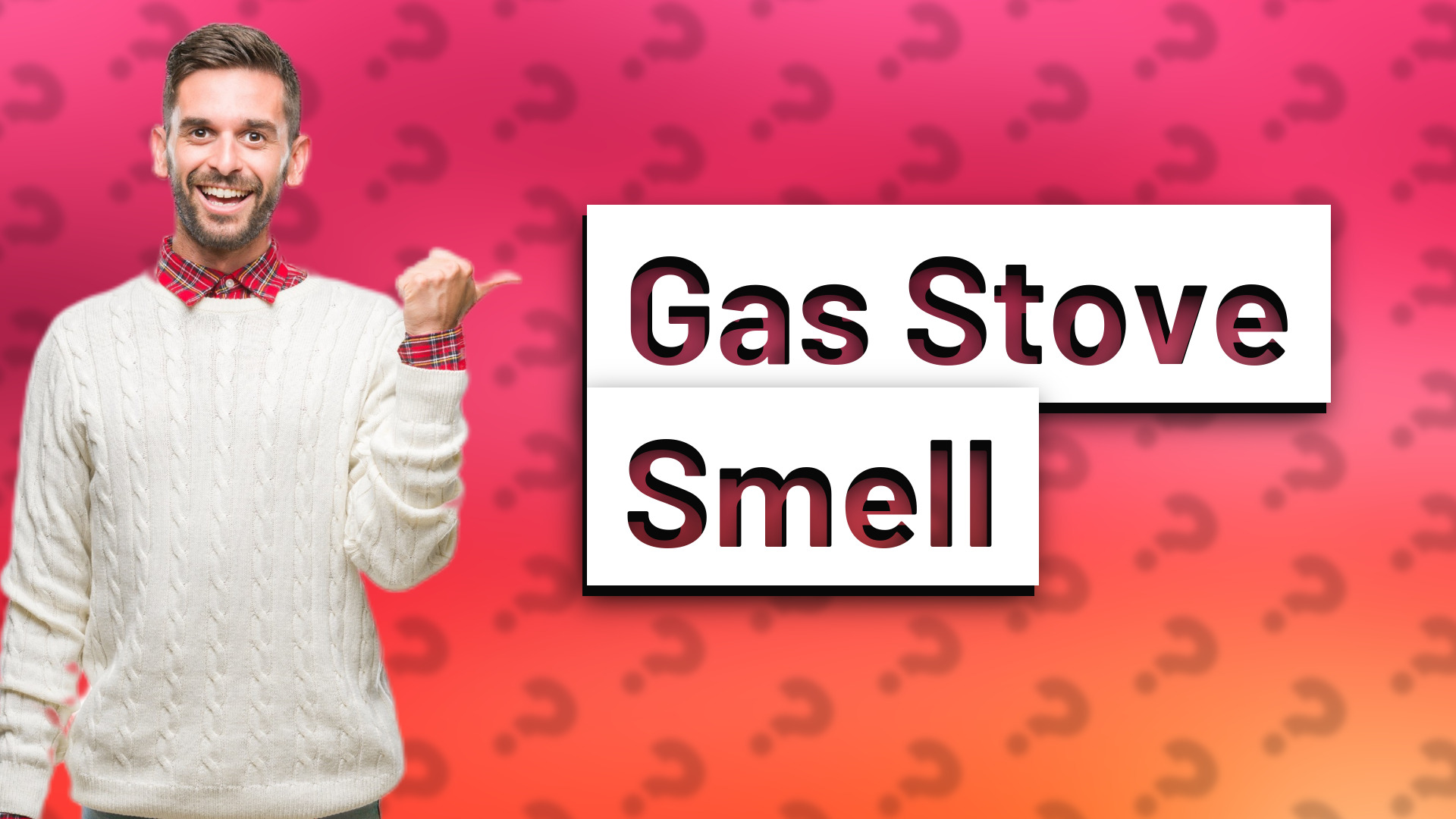 Gas Stove Smell
