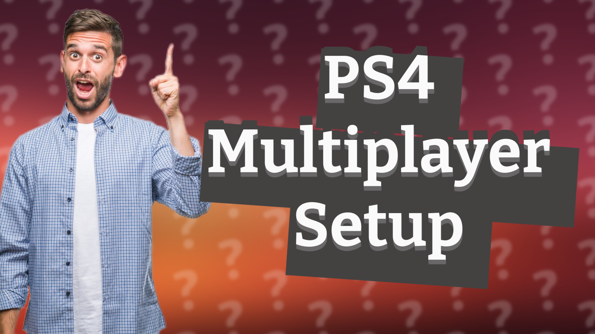 PS4 Multiplayer Setup