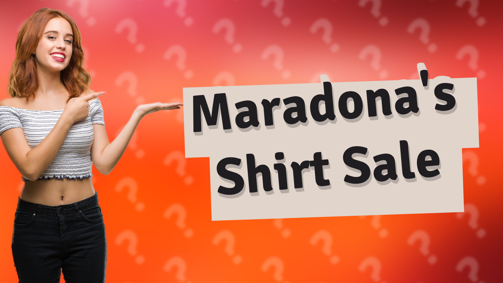 Maradona's Shirt Sale